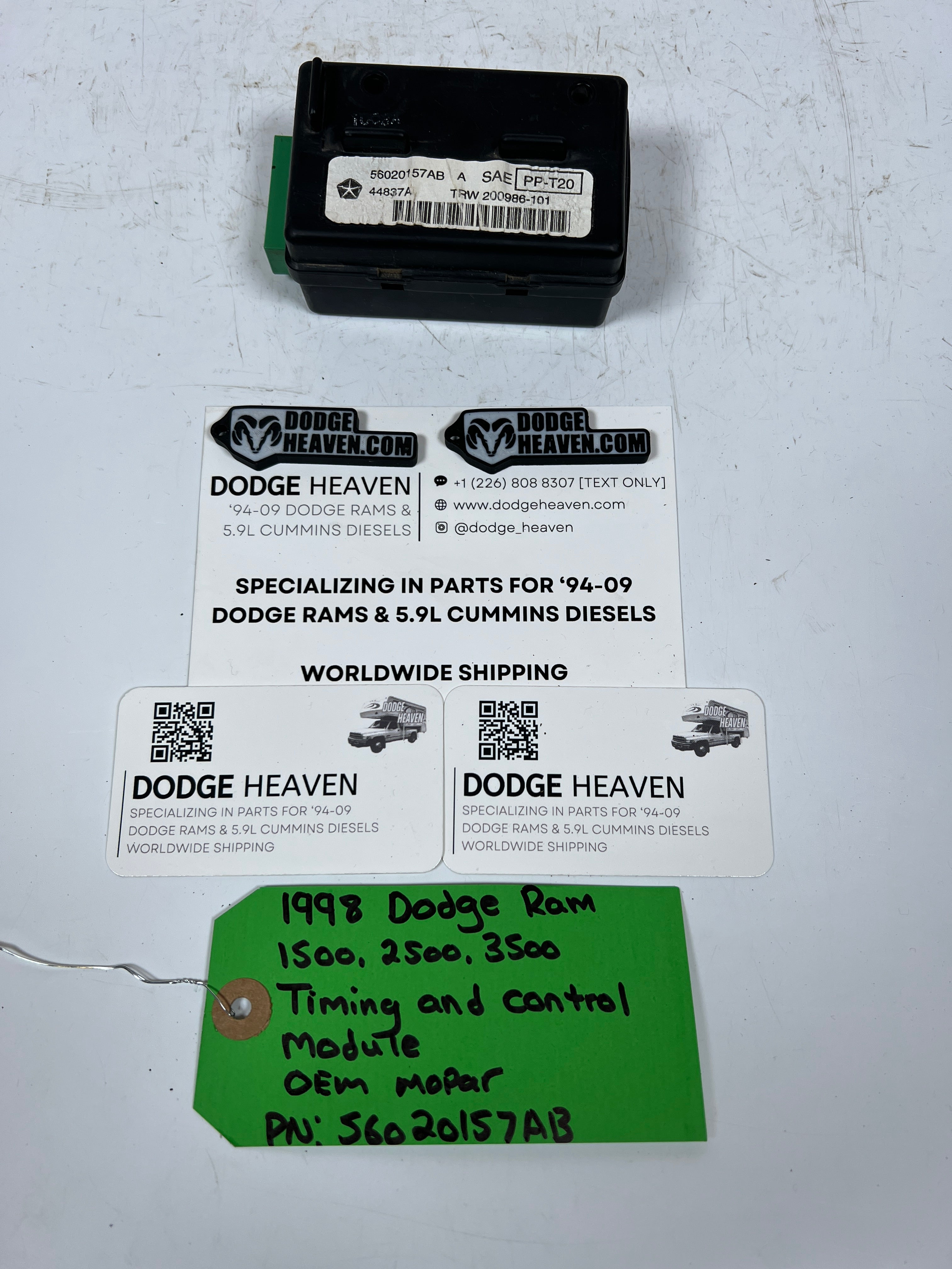 1998-1998 Dodge Ram 1500-3500 Timing & Control Module CTM