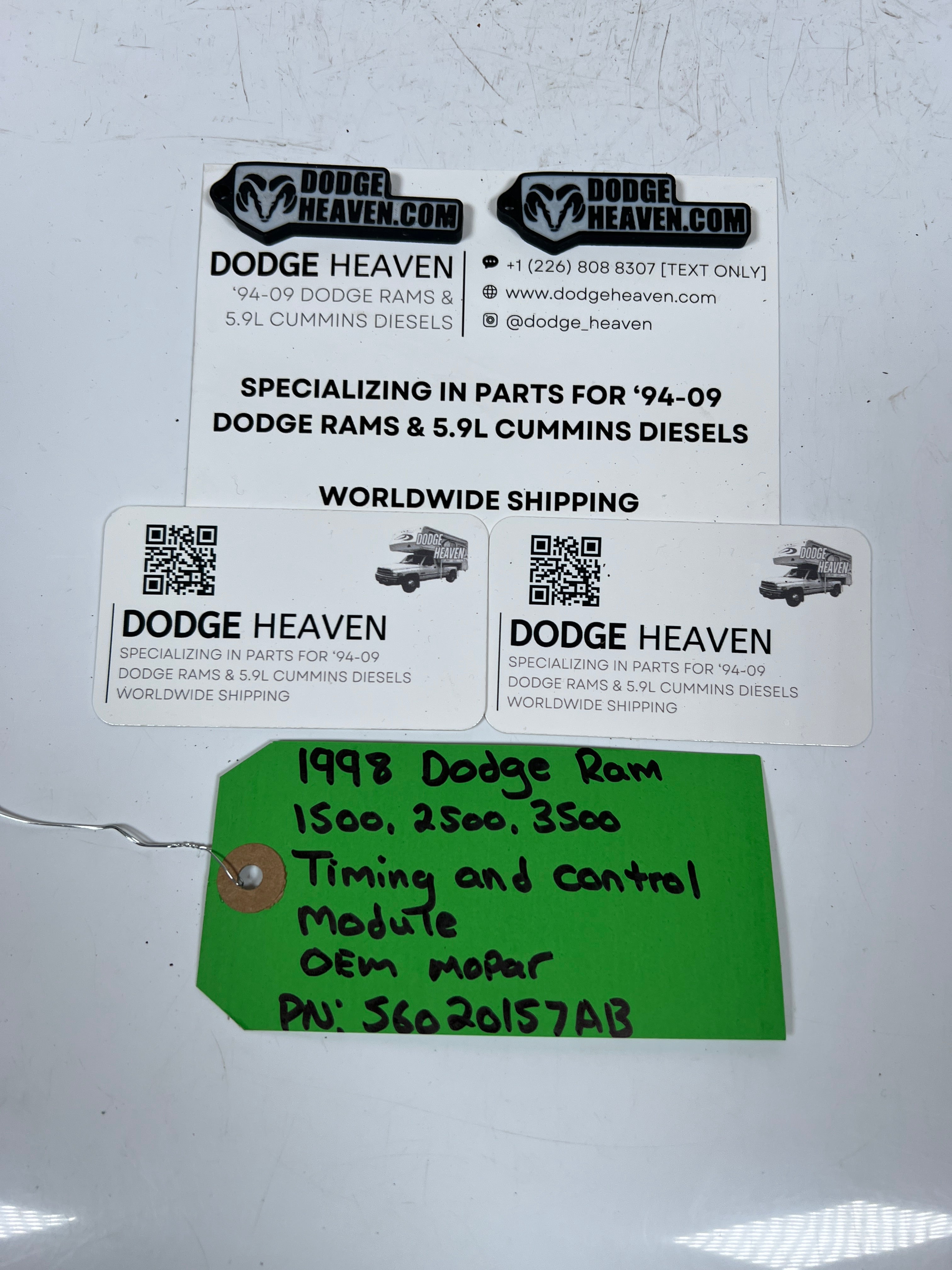 1998-1998 Dodge Ram 1500-3500 Timing & Control Module CTM