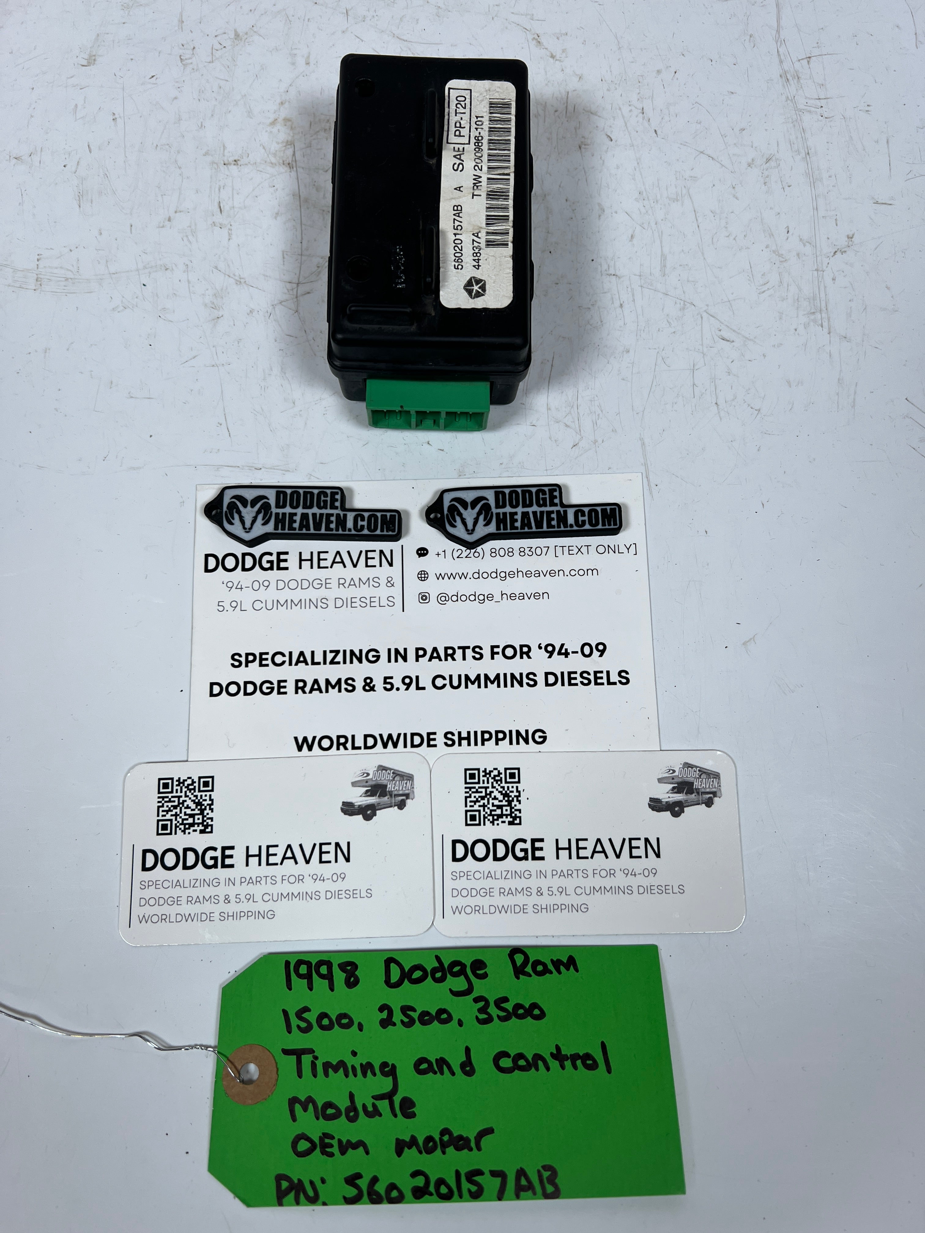 1998-1998 Dodge Ram 1500-3500 Timing & Control Module CTM