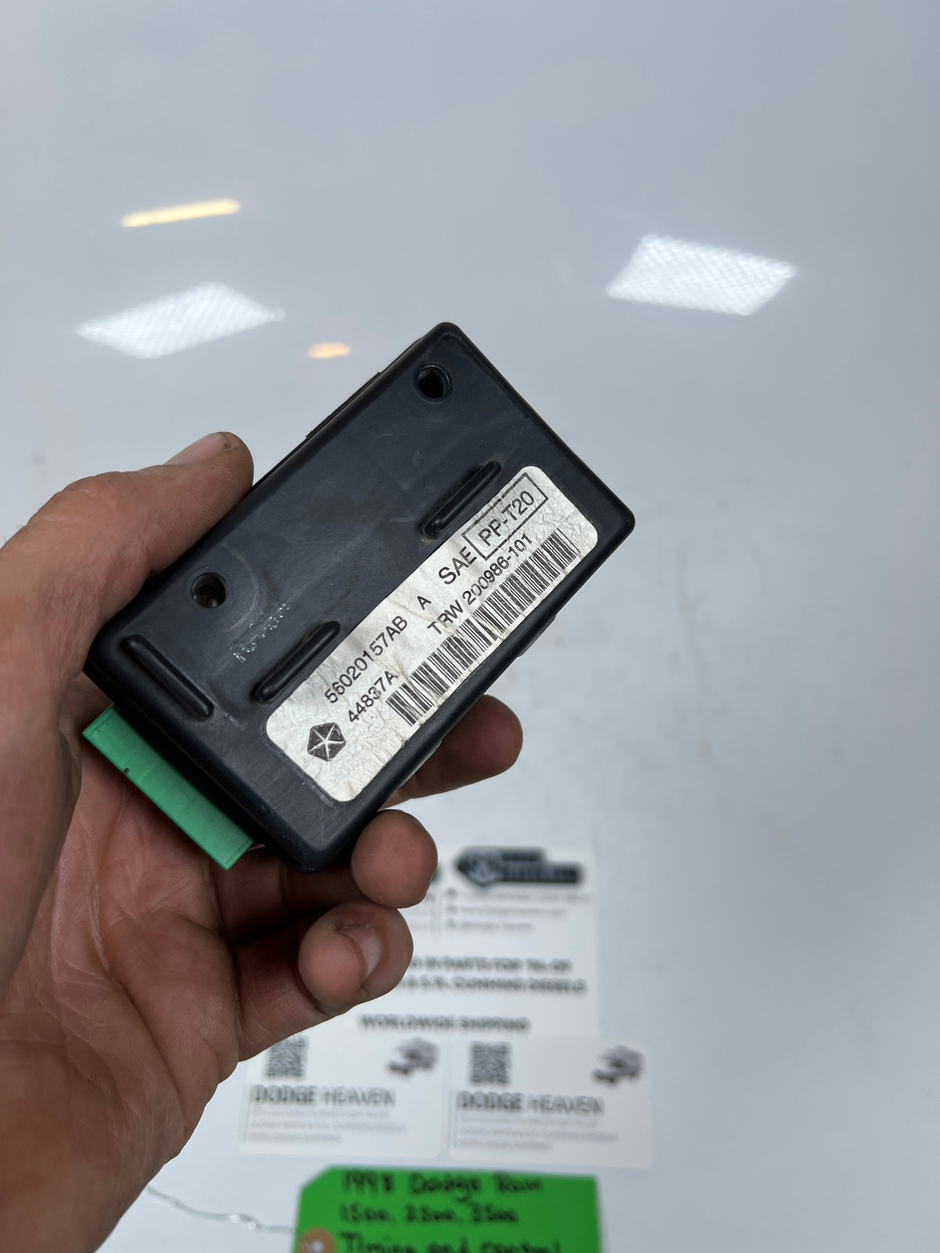 1998-1998 Dodge Ram 1500-3500 Timing & Control Module CTM