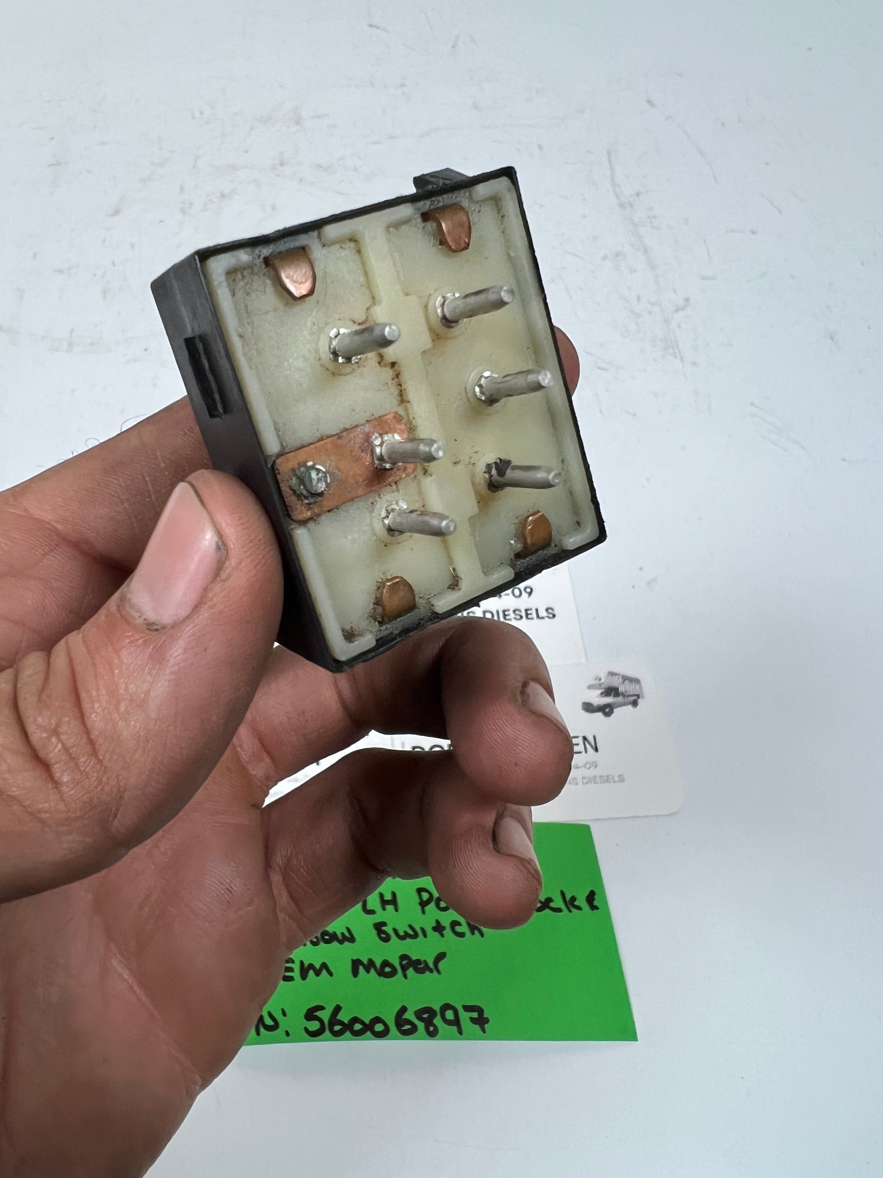1994-1997 Dodge Ram 1500-3500 Driver LH Power Lock & Window Switch