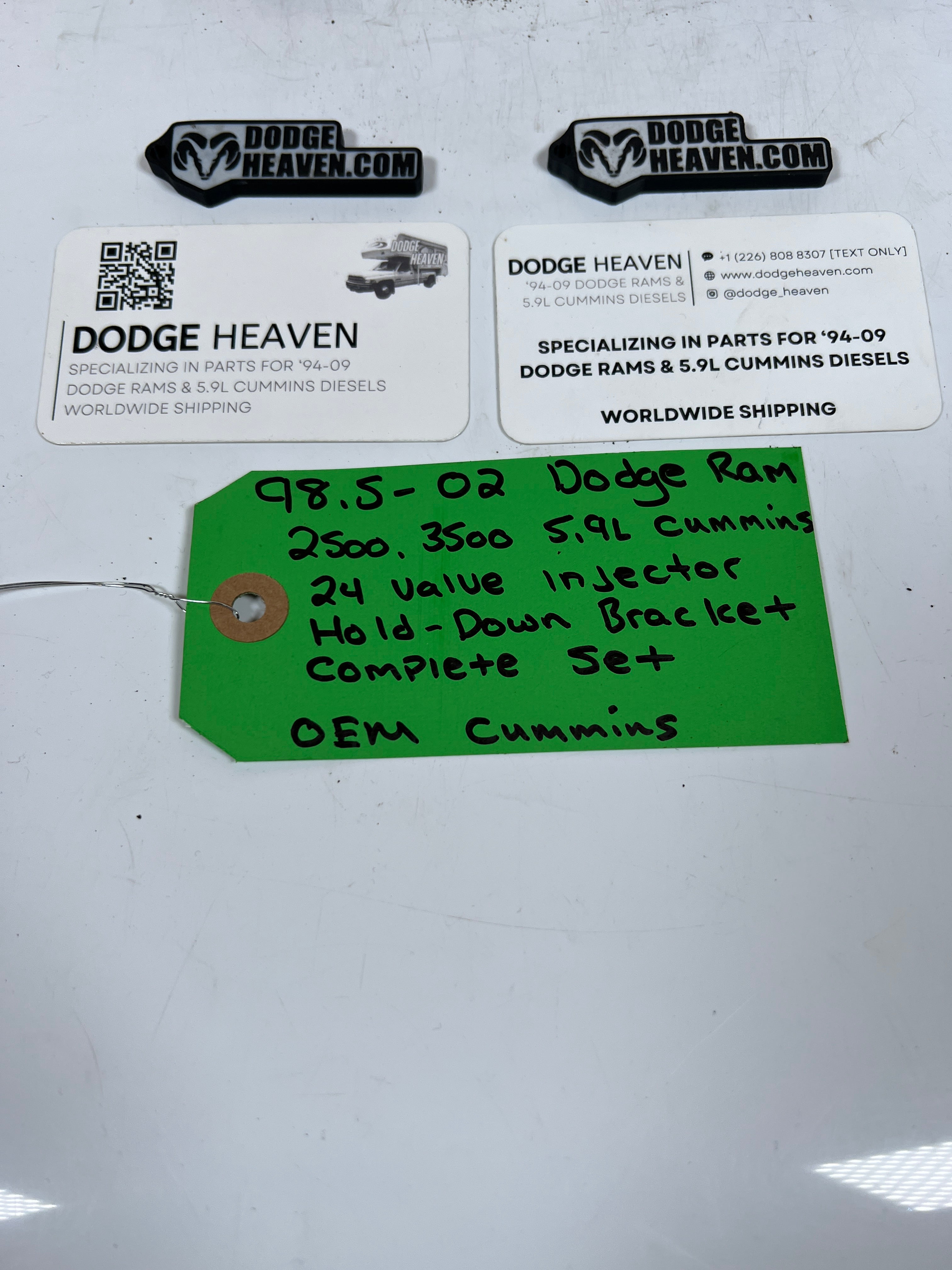 1998.5-2002 Dodge Ram 5.9L Cummins 24 Valve Injector Line Hold-Down Brackets