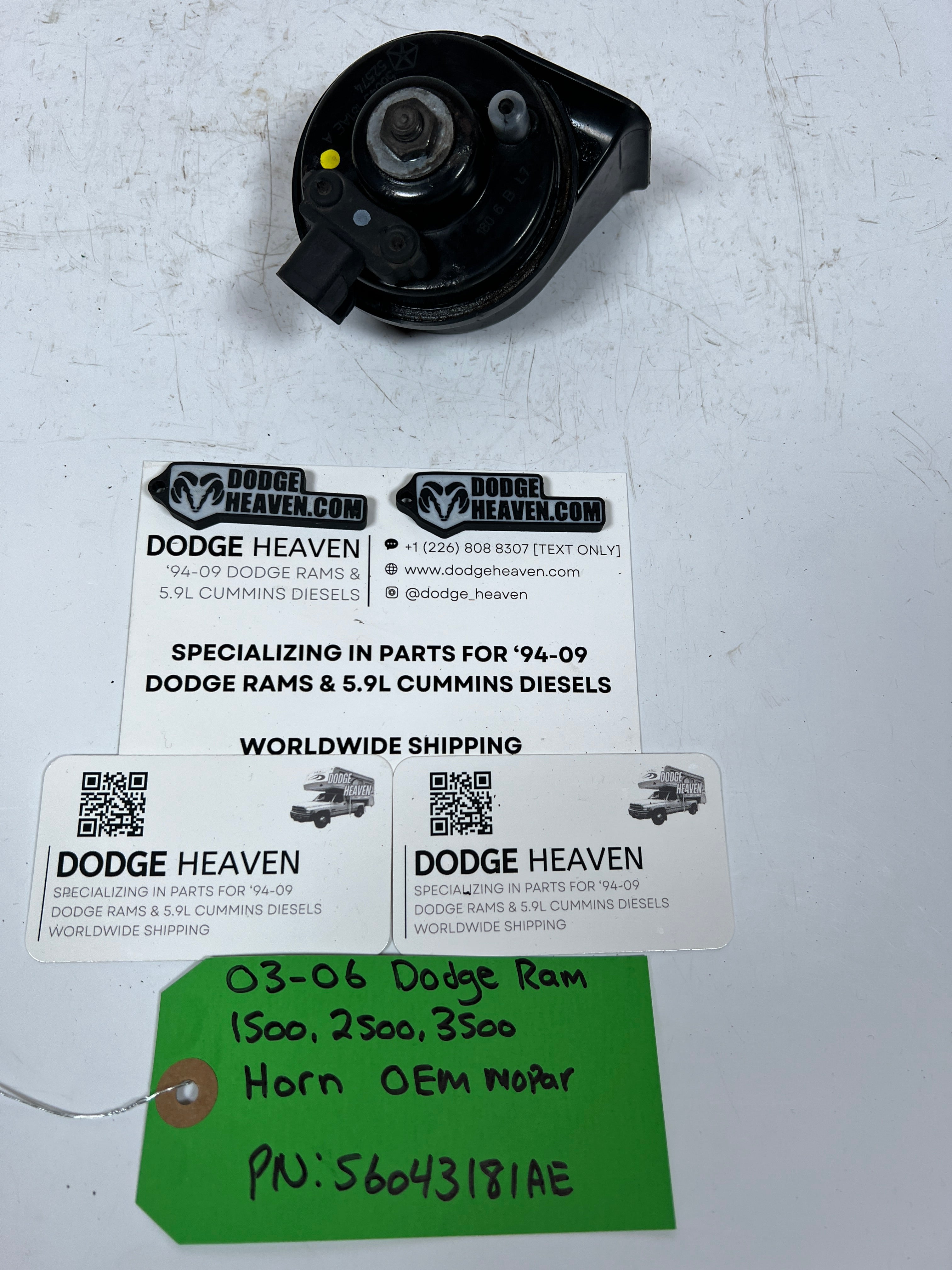 2003-2006 Dodge Ram 1500 2500 3500 Horn OEM Mopar
