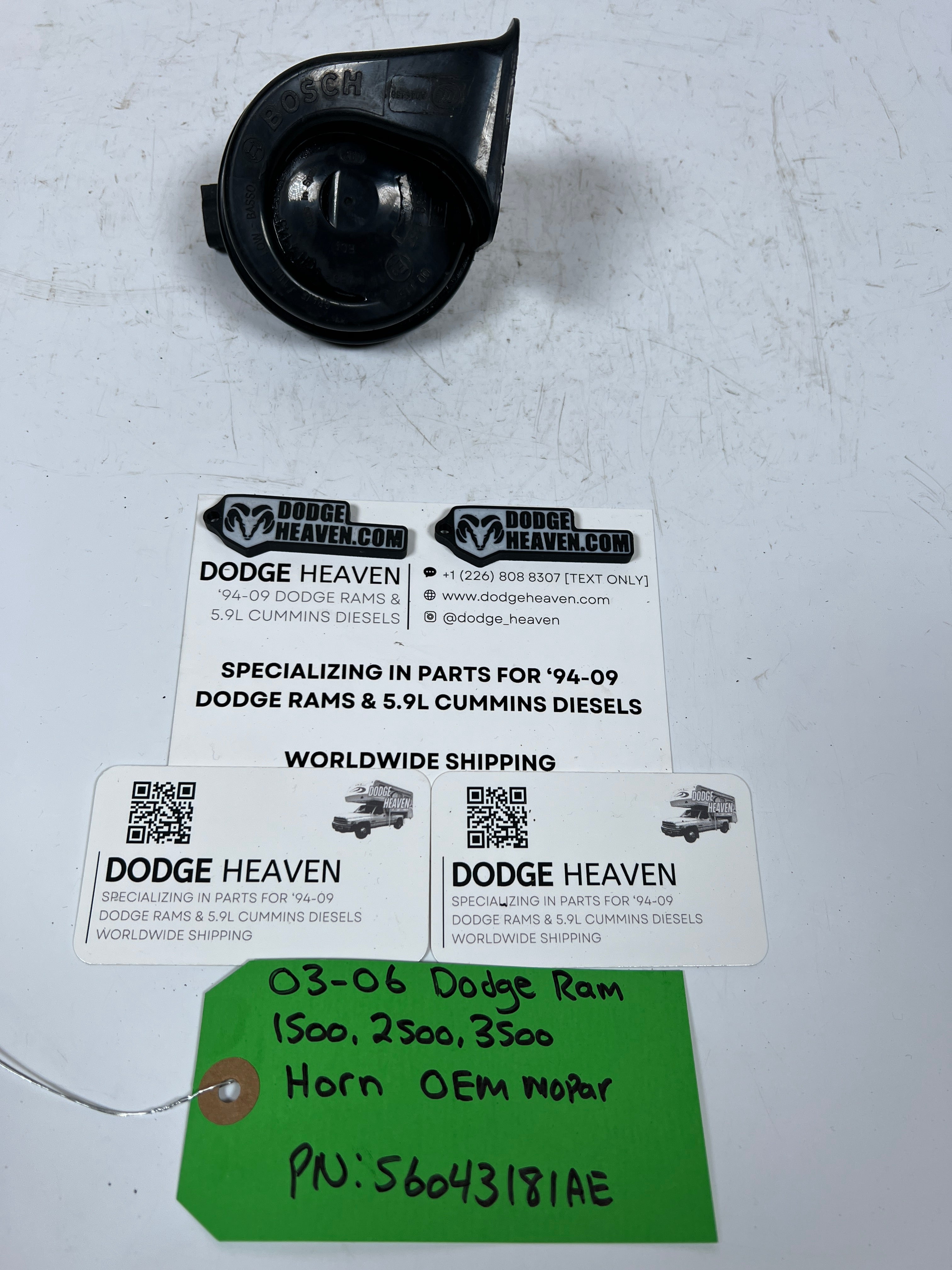 2003-2006 Dodge Ram 1500 2500 3500 Horn OEM Mopar