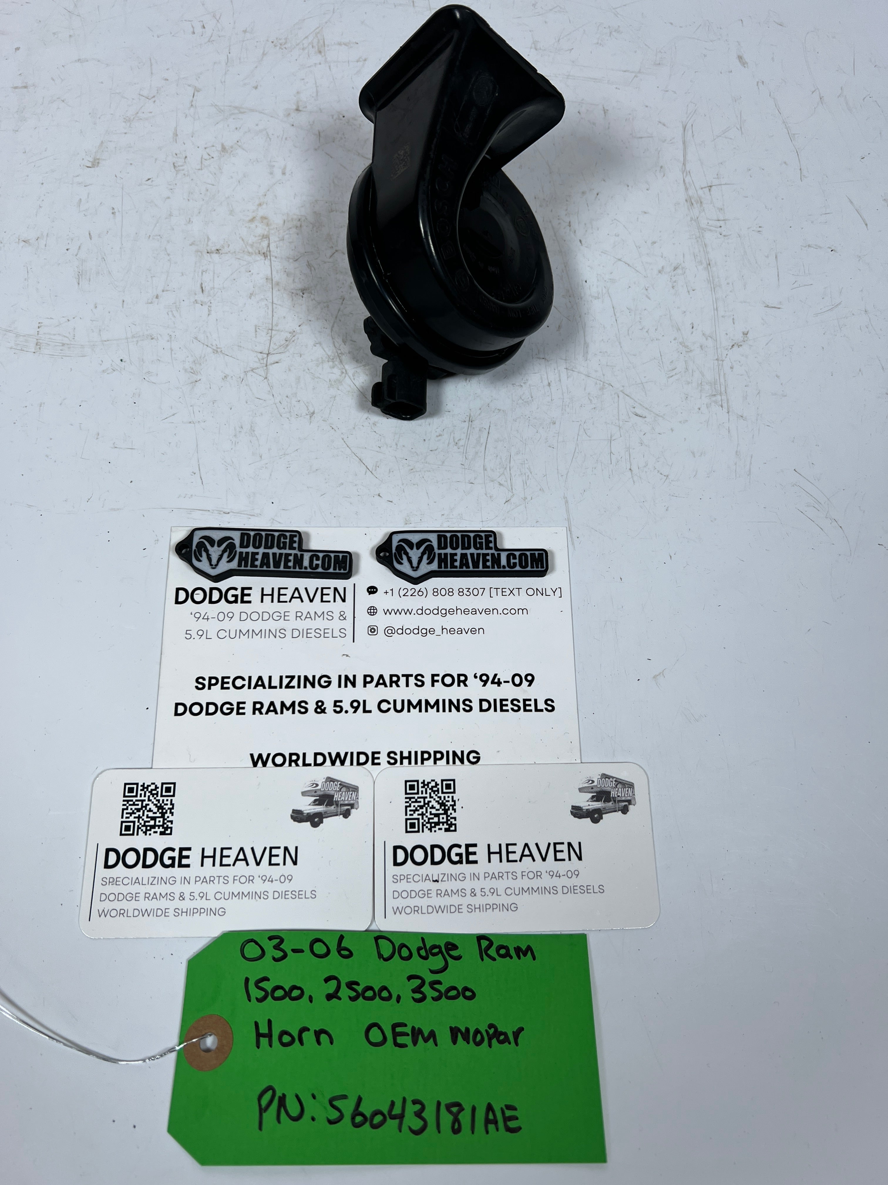 2003-2006 Dodge Ram 1500 2500 3500 Horn OEM Mopar