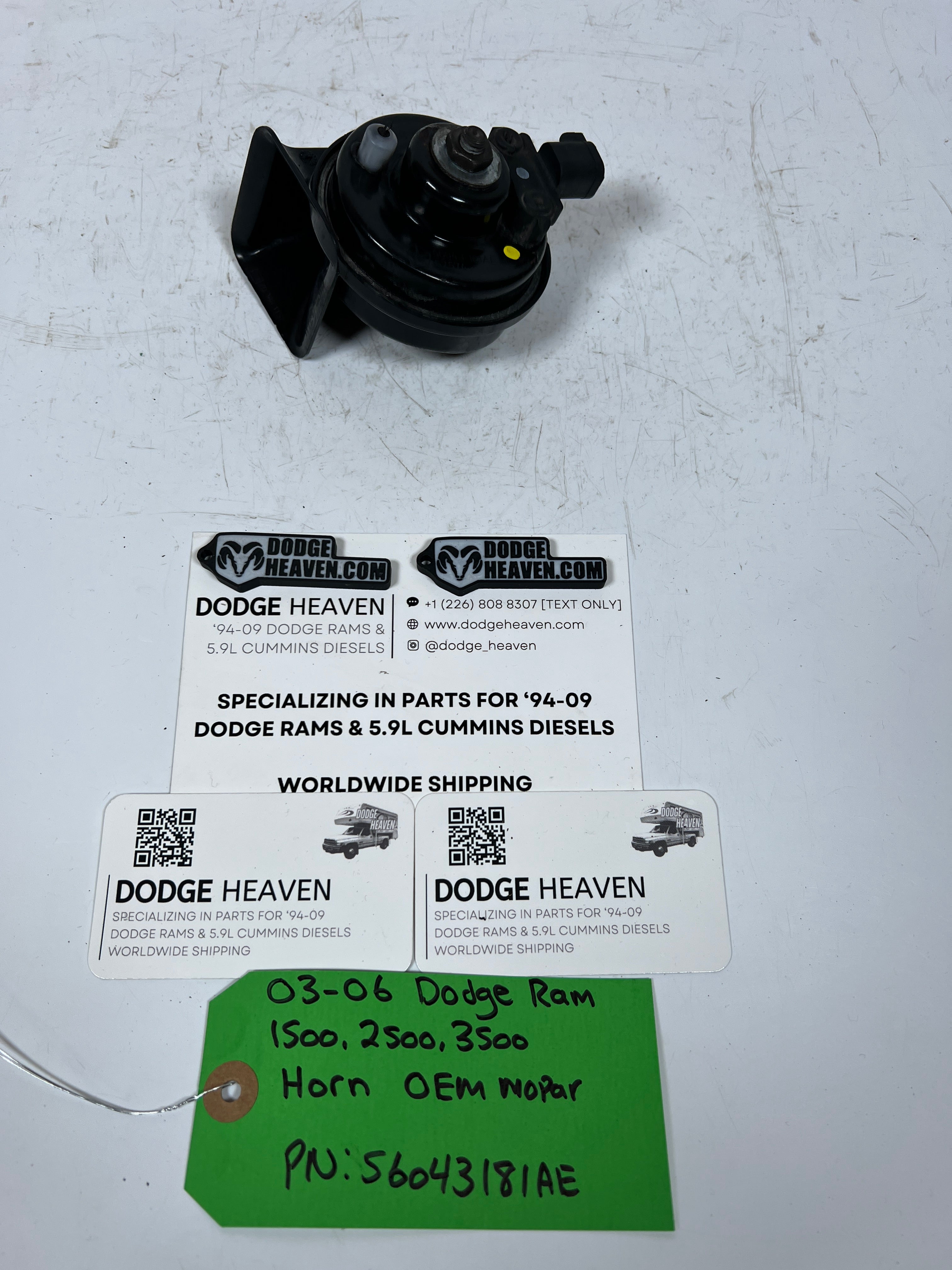 2003-2006 Dodge Ram 1500 2500 3500 Horn OEM Mopar