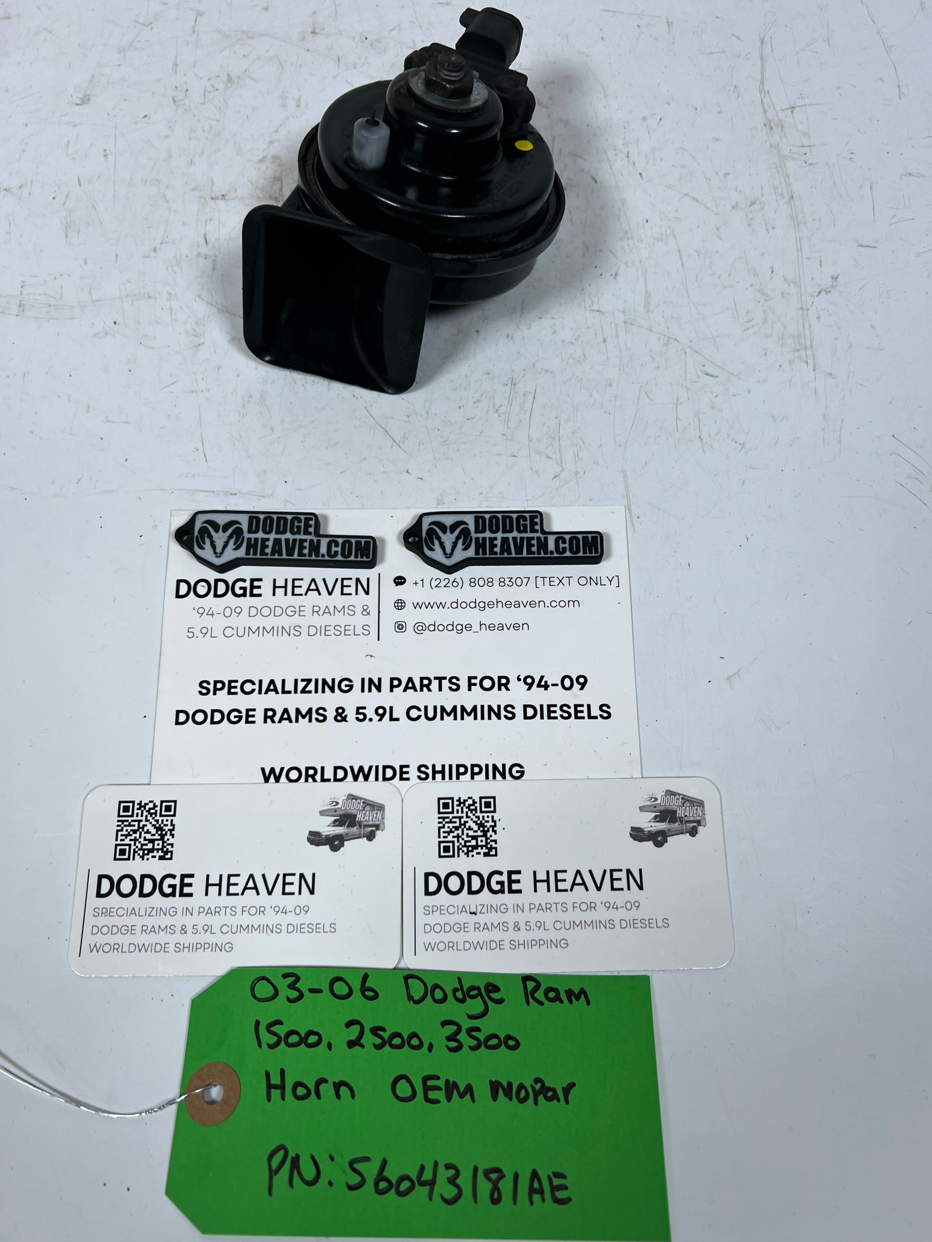 2003-2006 Dodge Ram 1500 2500 3500 Horn OEM Mopar