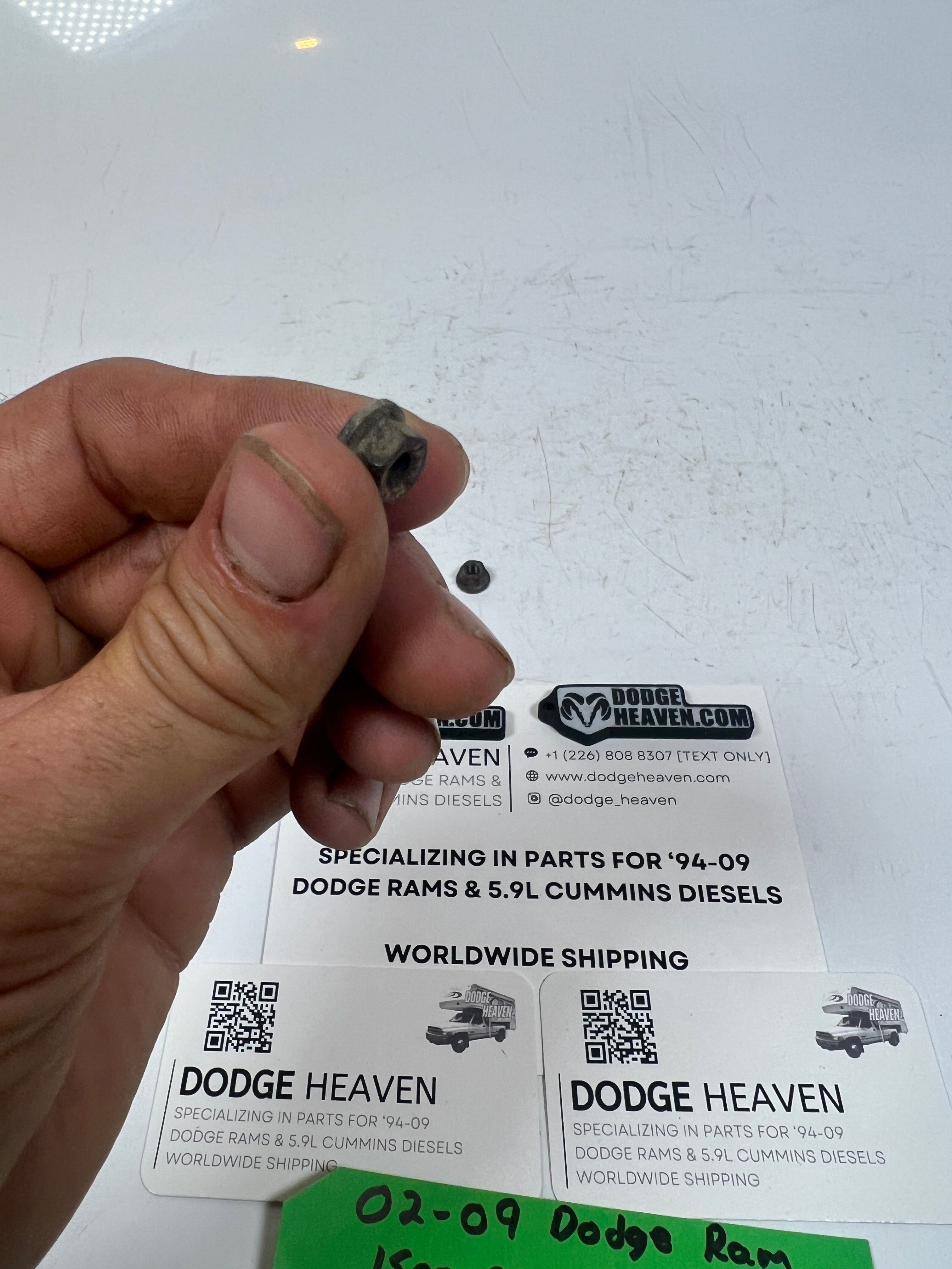 2002-2009 Dodge Ram 1500 2500 3500 Tailgate Latch to Handle Nuts Qty 2