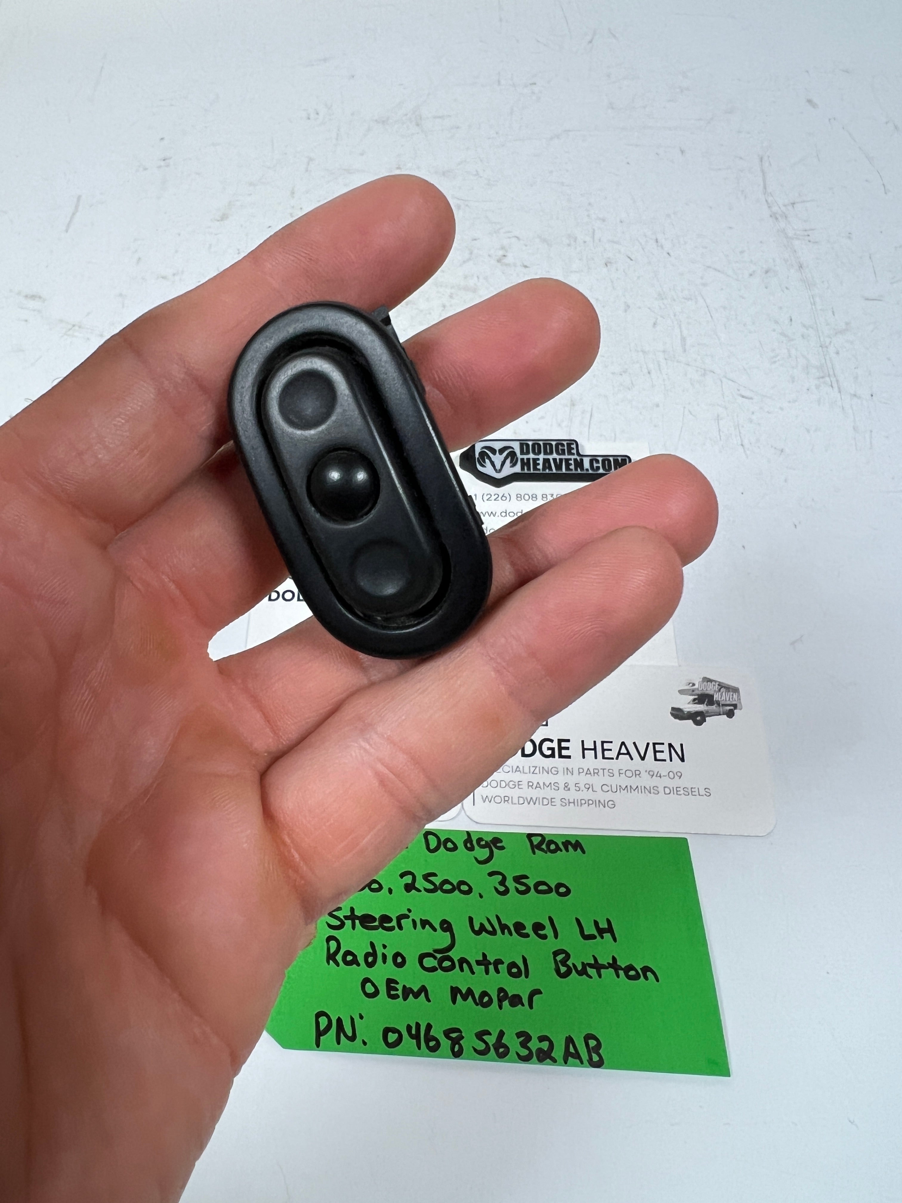1999-2002 Dodge Ram Steering Wheel Radio Control Switch LH