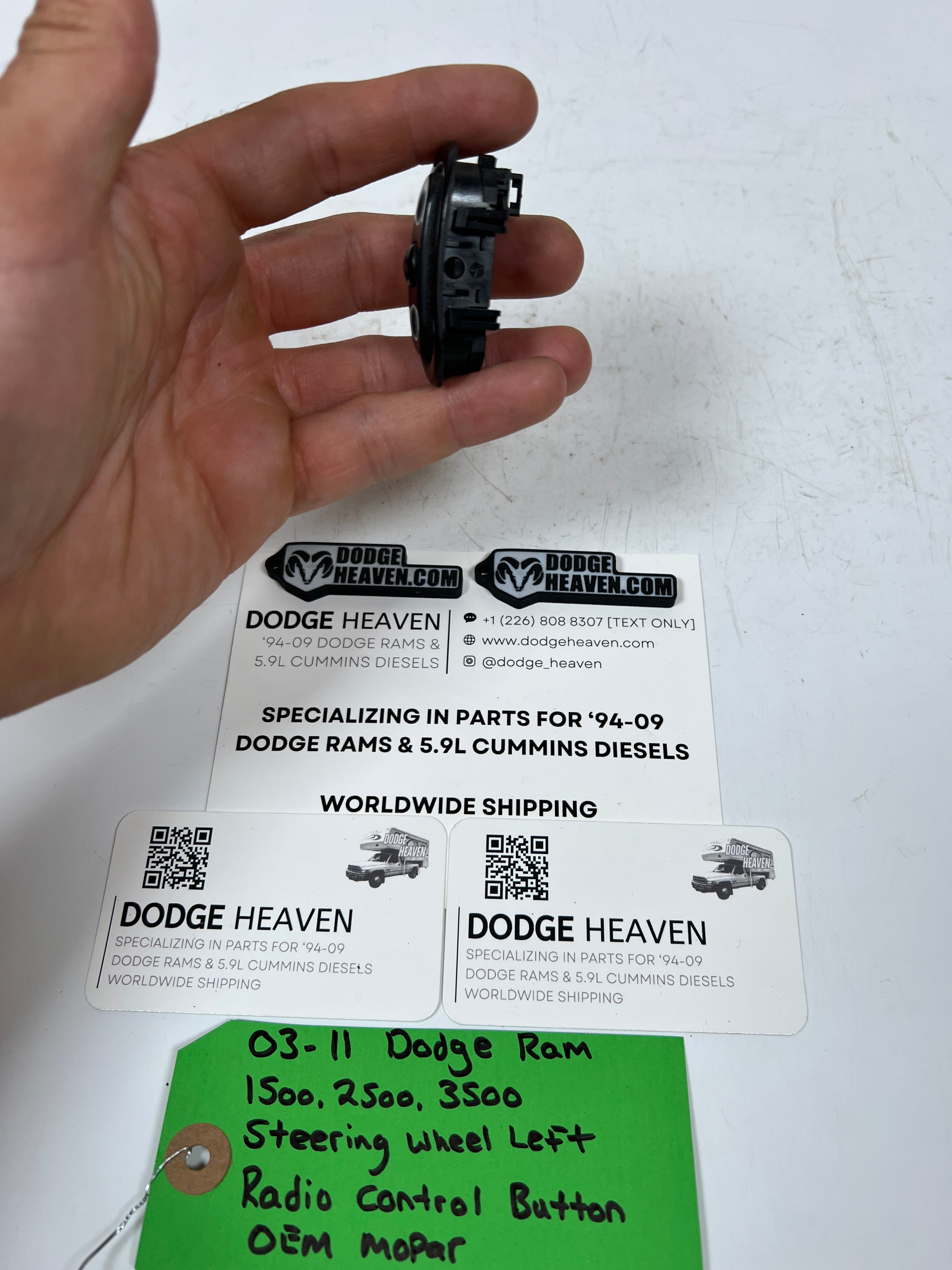 2003-2011 Dodge Ram Steering Wheel Radio Control Switch LH