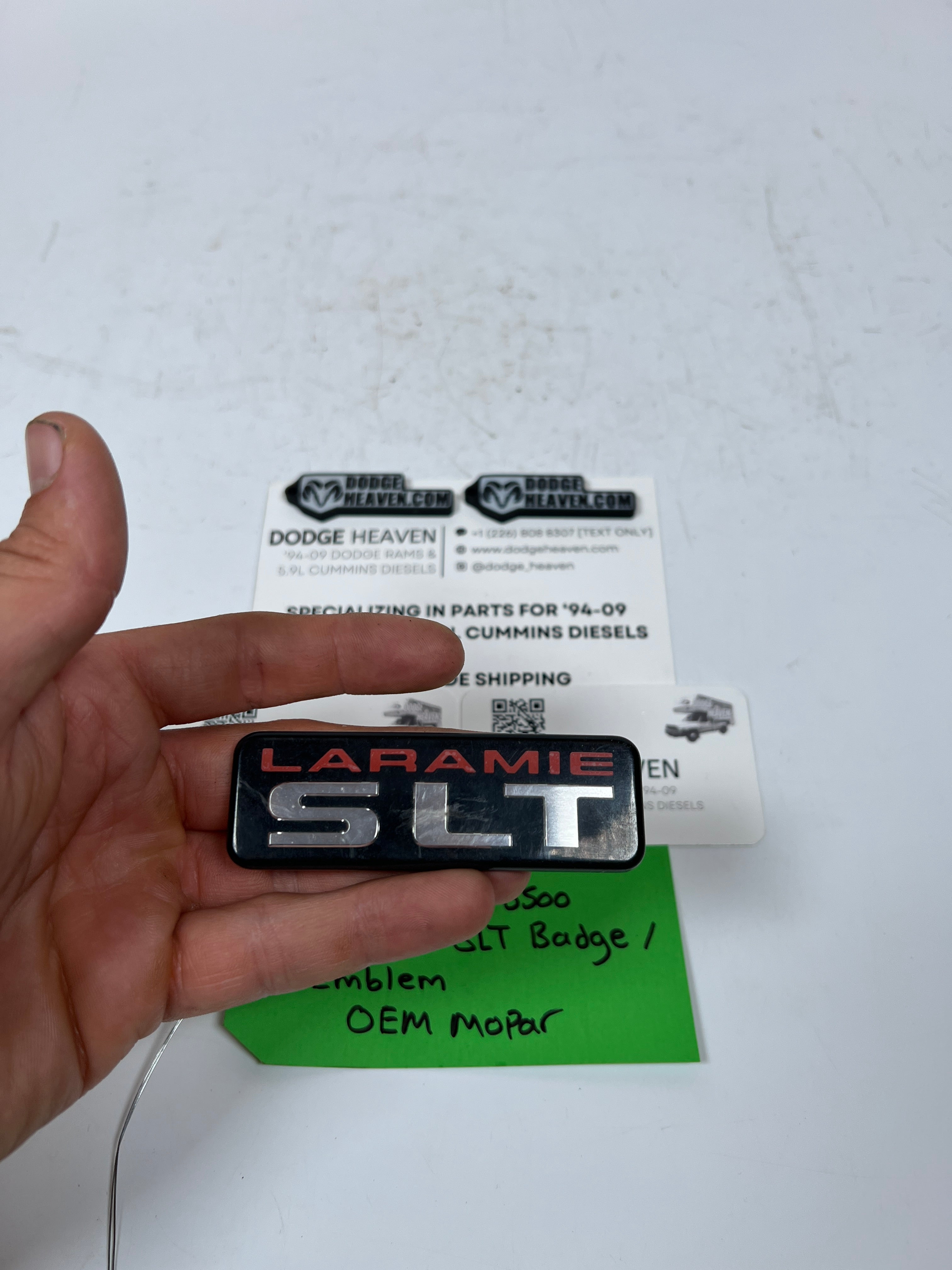 1994-2003 Dodge Ram Laramie SLT Badge / Emblem