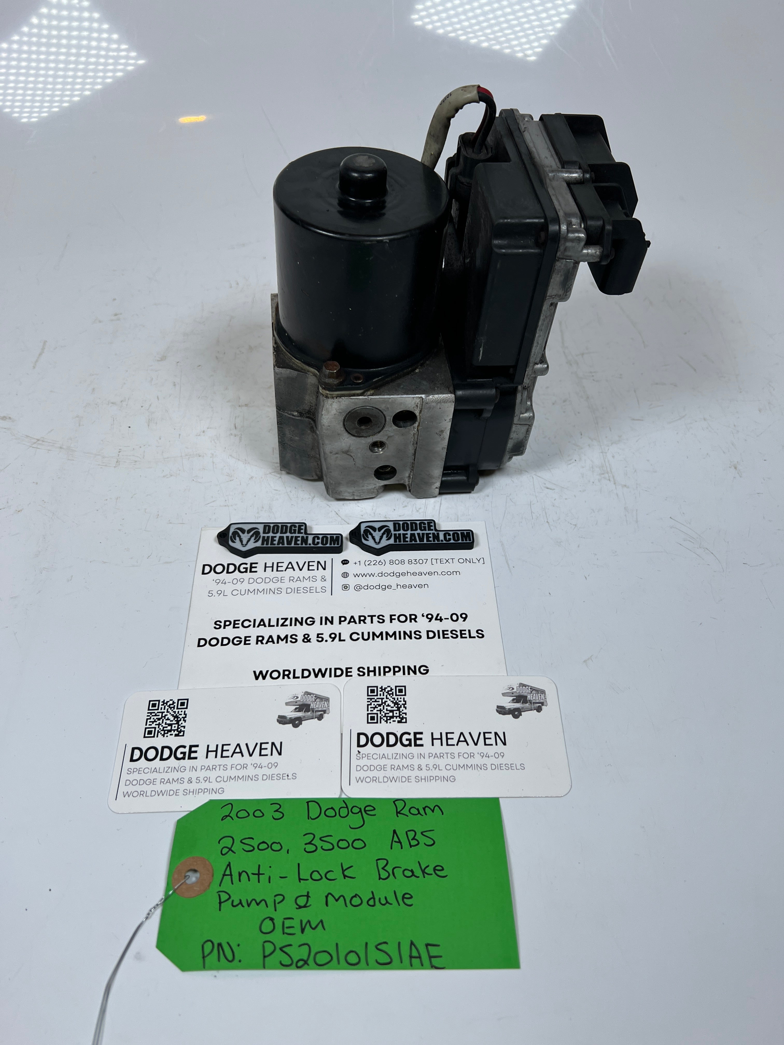 2003-2003 Dodge Ram 2500 3500 ABS Anti-Lock Brake Pump & Module