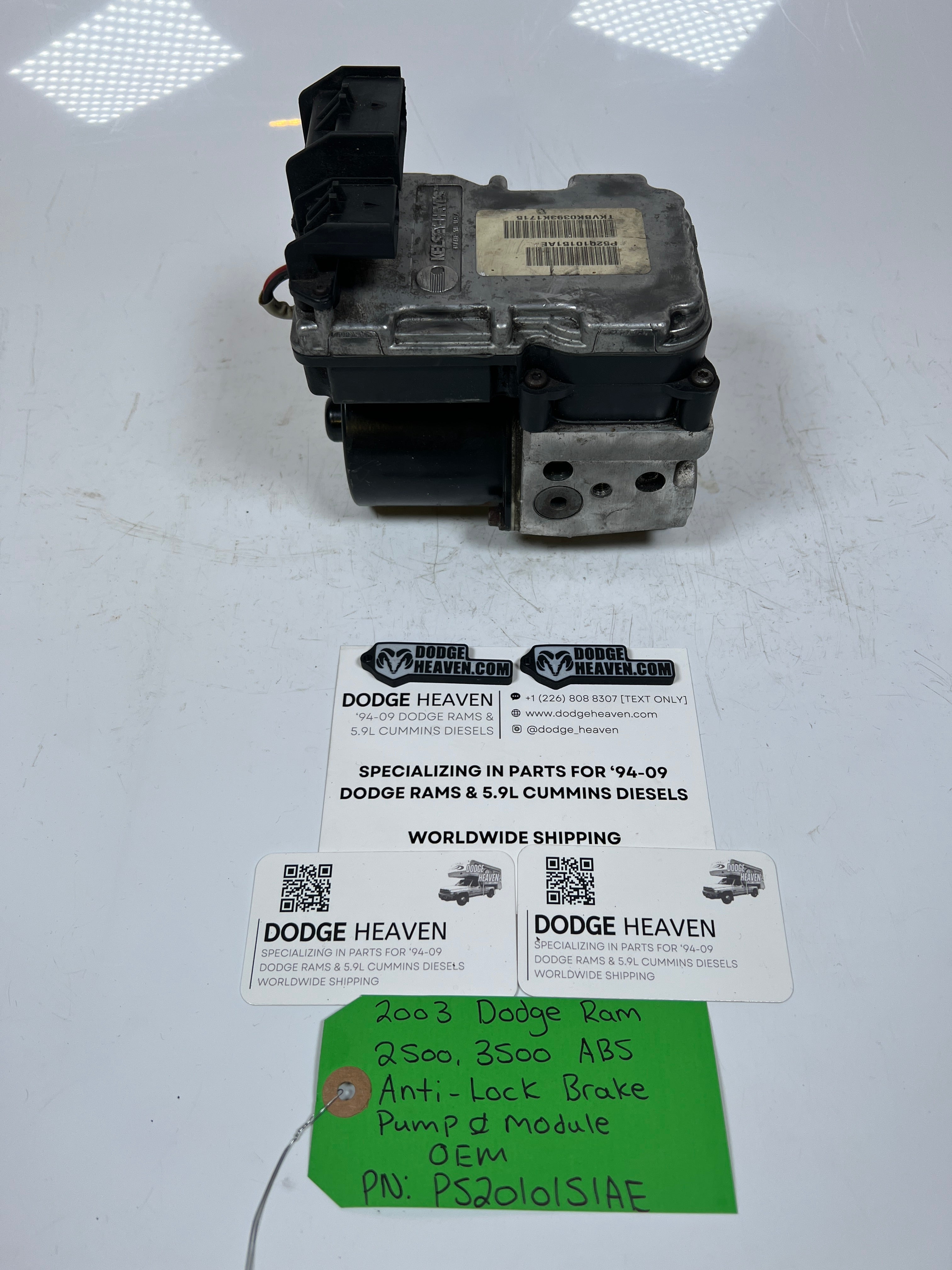 2003-2003 Dodge Ram 2500 3500 ABS Anti-Lock Brake Pump & Module