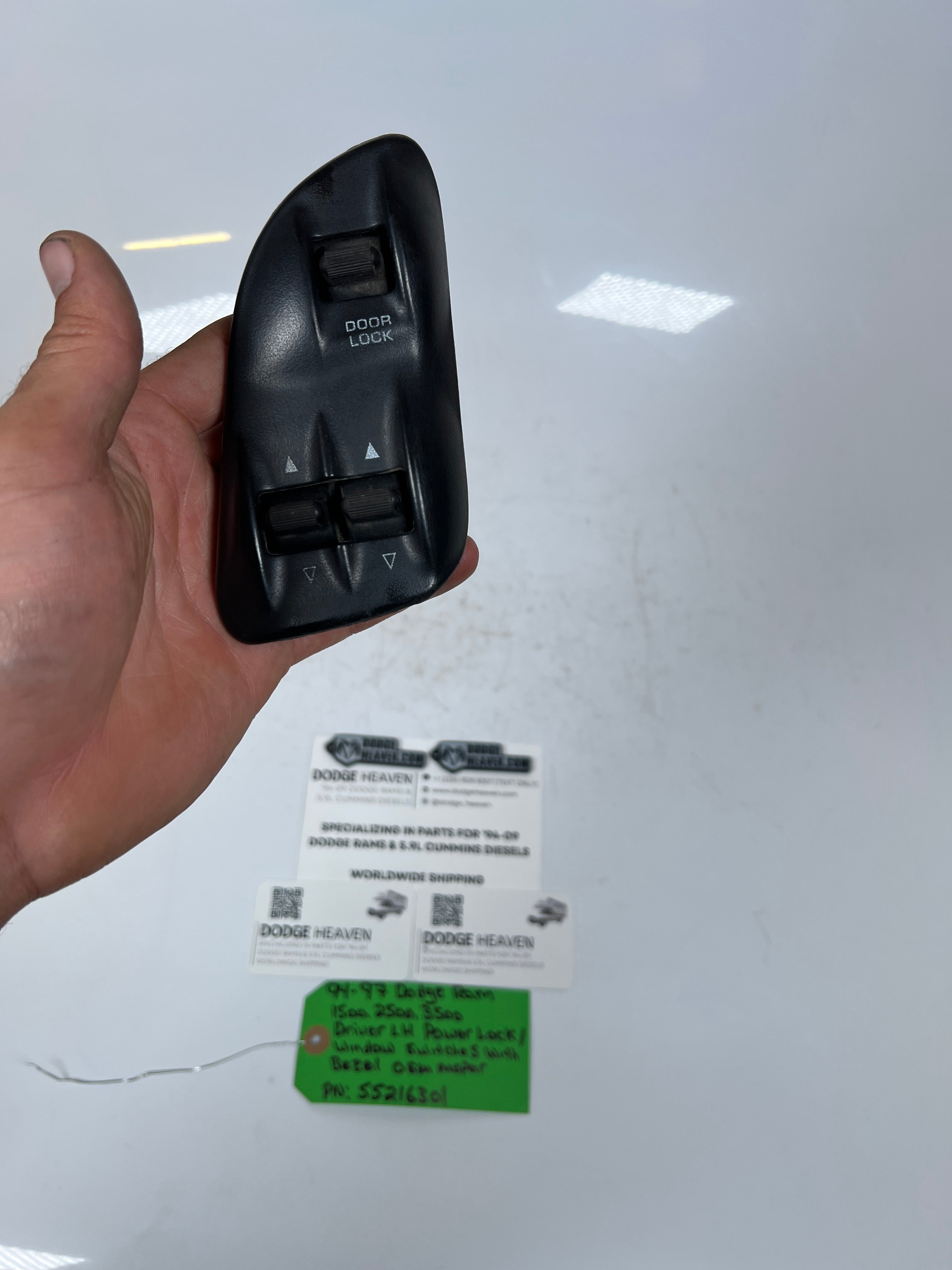 1994-1997 Dodge Ram Driver Master Power Window & Lock Switch