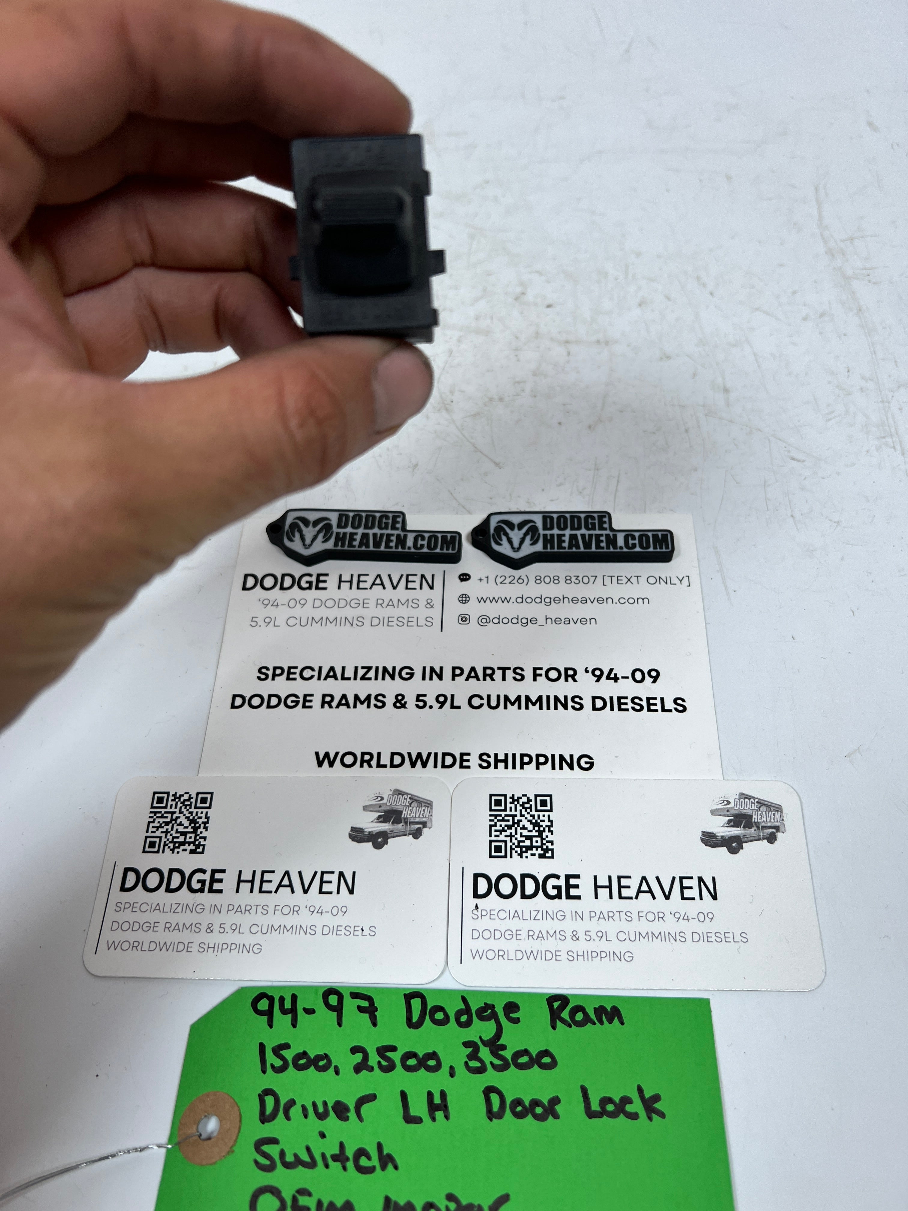 1994-1997 Dodge Ram Driver LH Door Lock Switch OEM Mopar