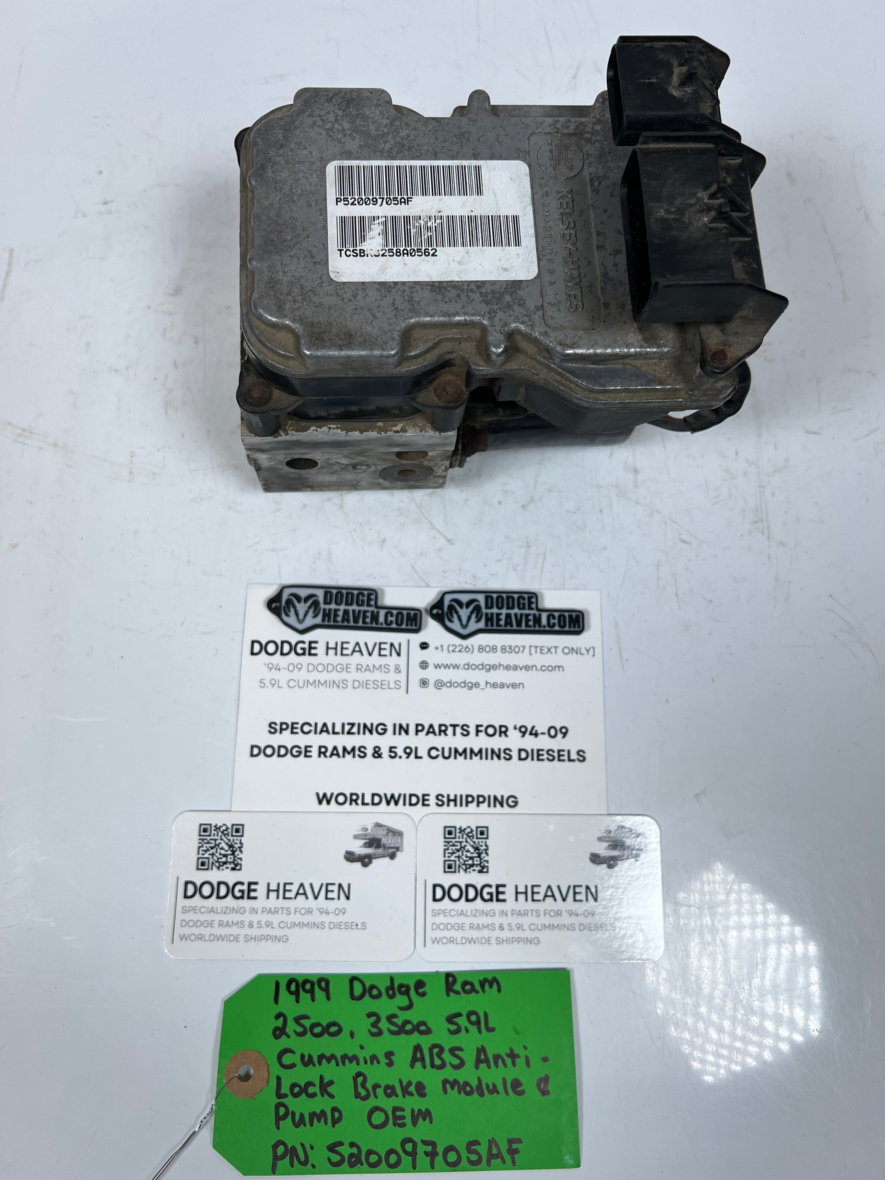 1999-1999 Dodge Ram ABS Anti-Lock Brake Module & Pump Kelsey Hayes