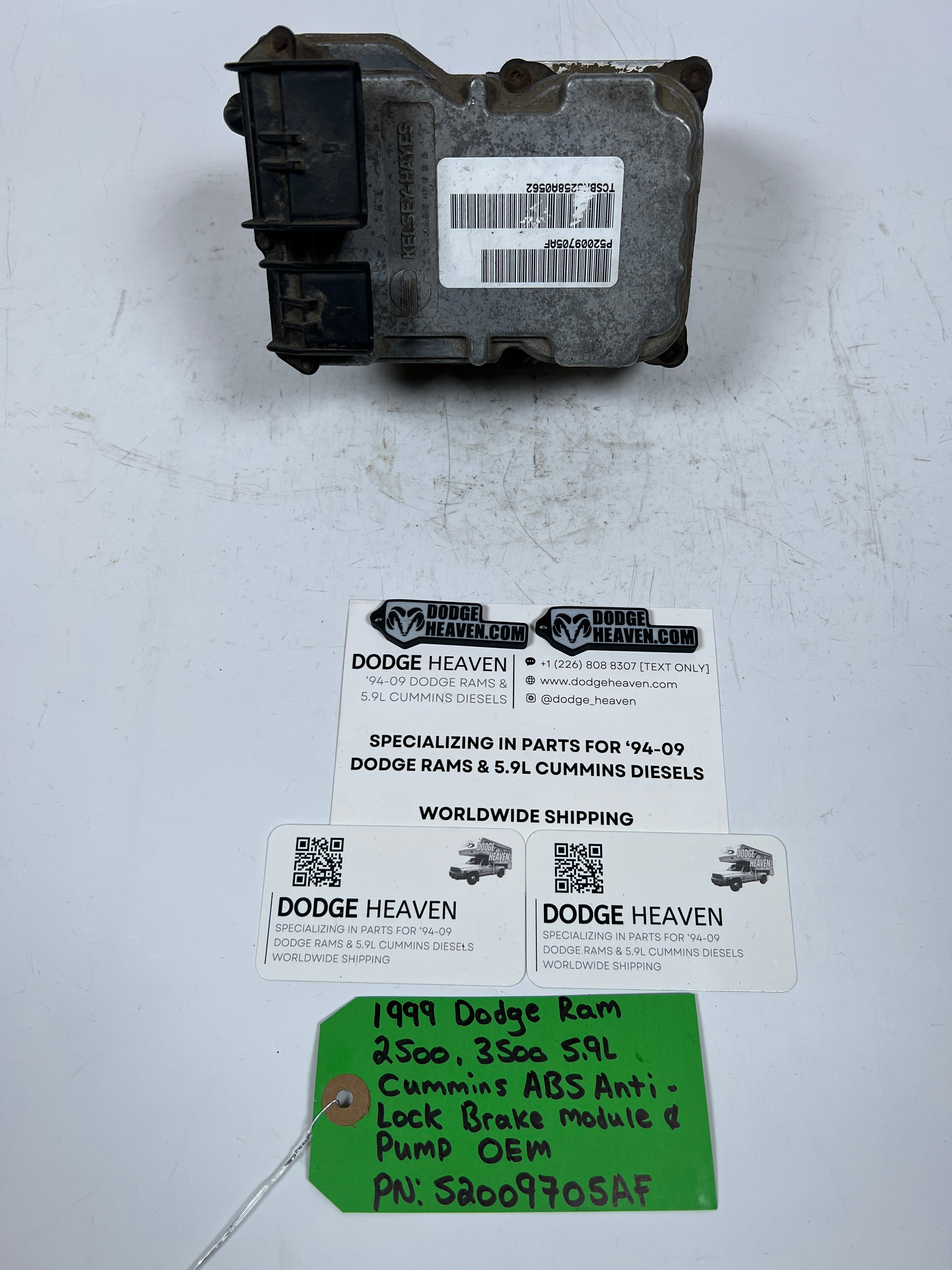 1999-1999 Dodge Ram ABS Anti-Lock Brake Module & Pump Kelsey Hayes