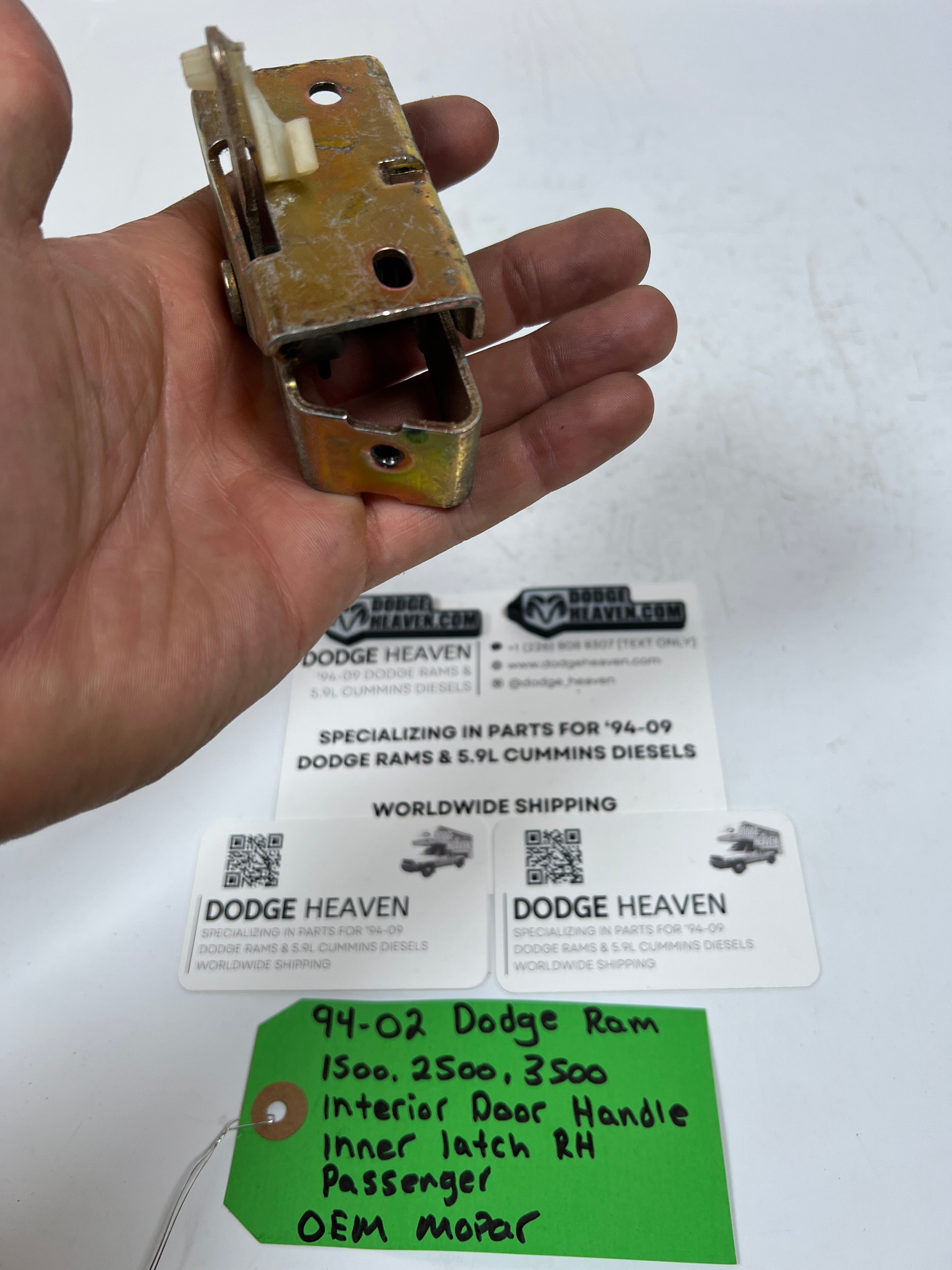 1994-2002 Dodge Ram Interior Inner Door handle Latch RH Passenger