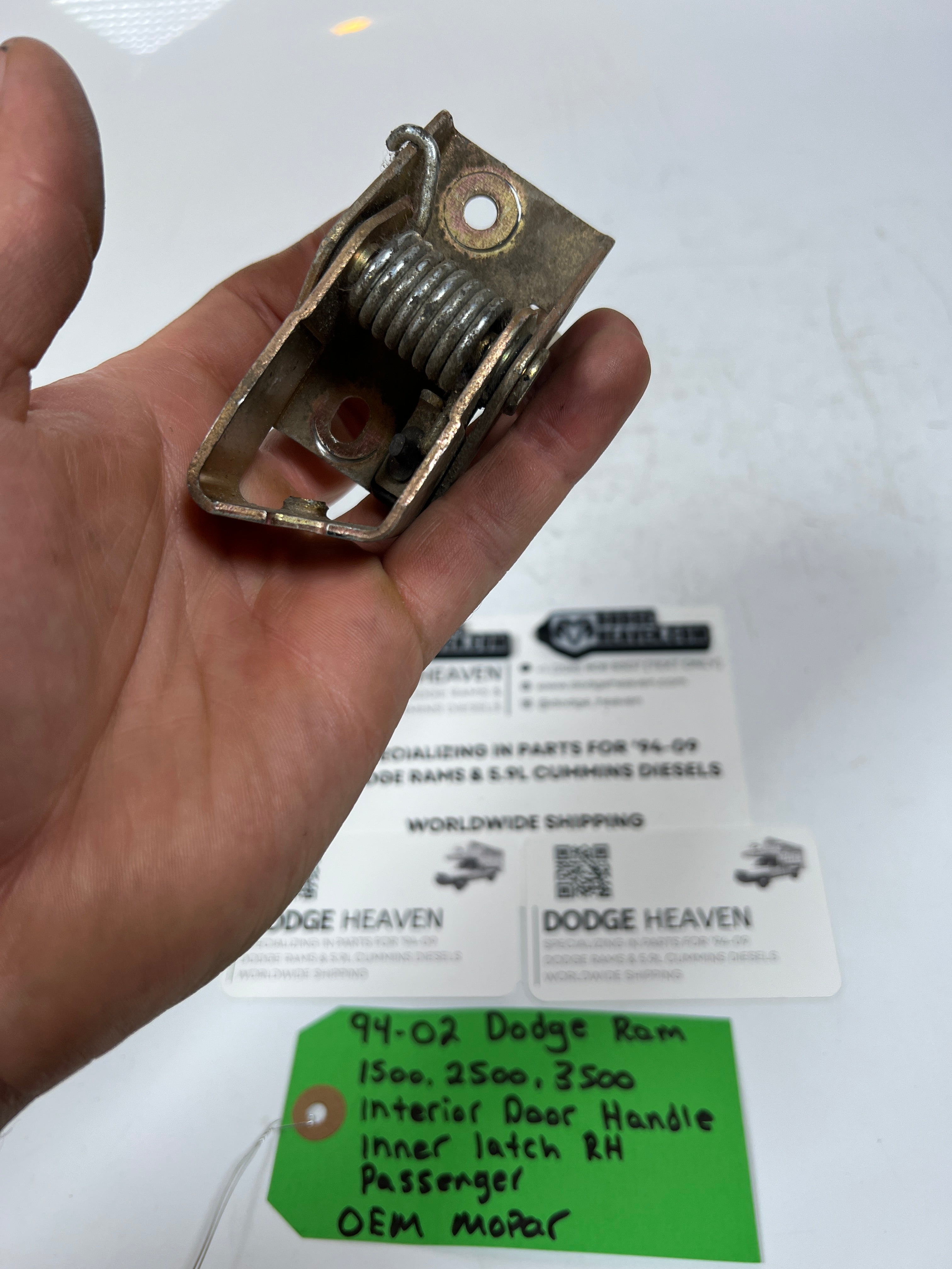 1994-2002 Dodge Ram Interior Inner Door handle Latch RH Passenger