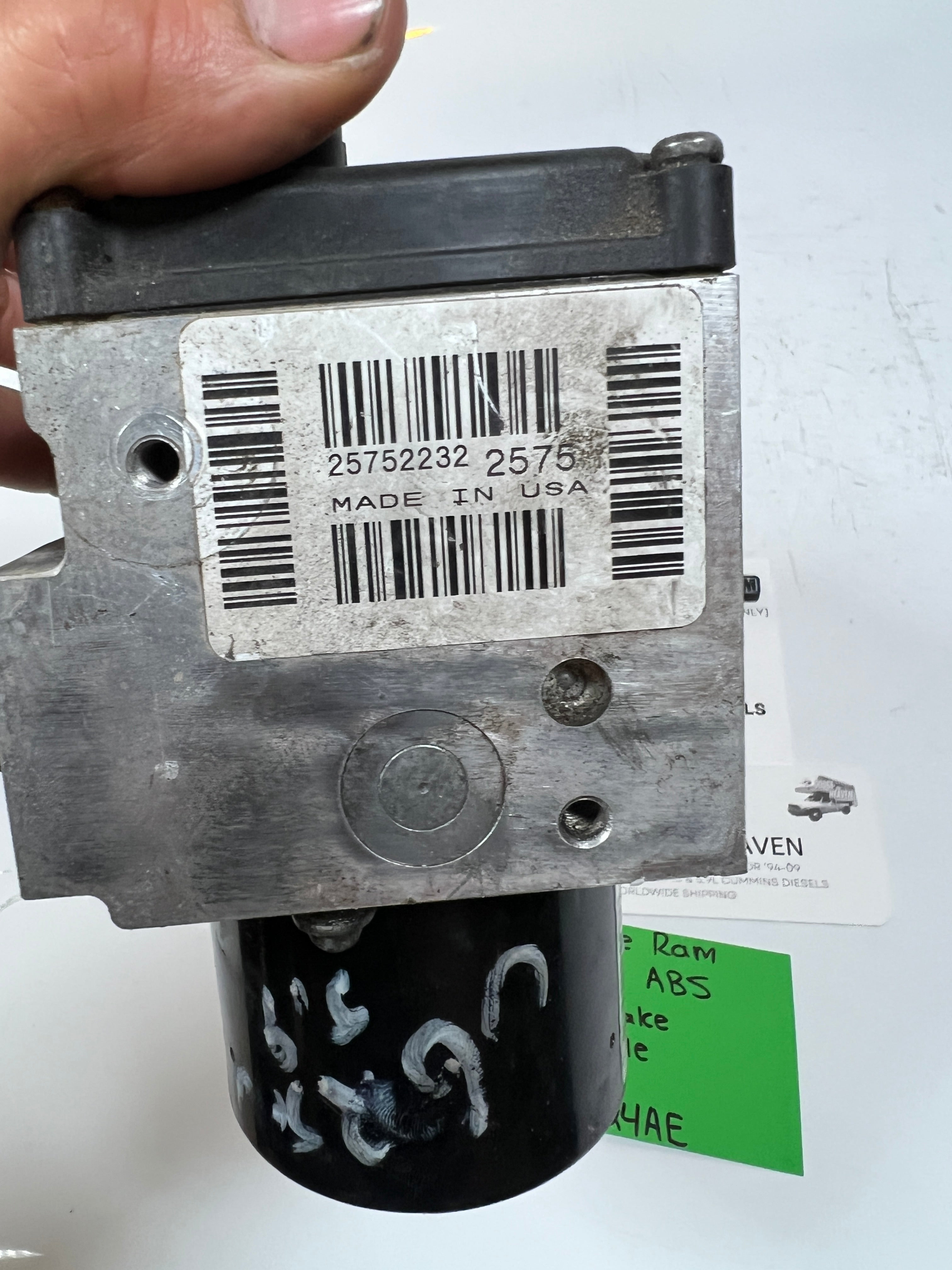 2006-2006 Dodge Ram 2500 3500 ABS Anti-Lock Brake Control Module