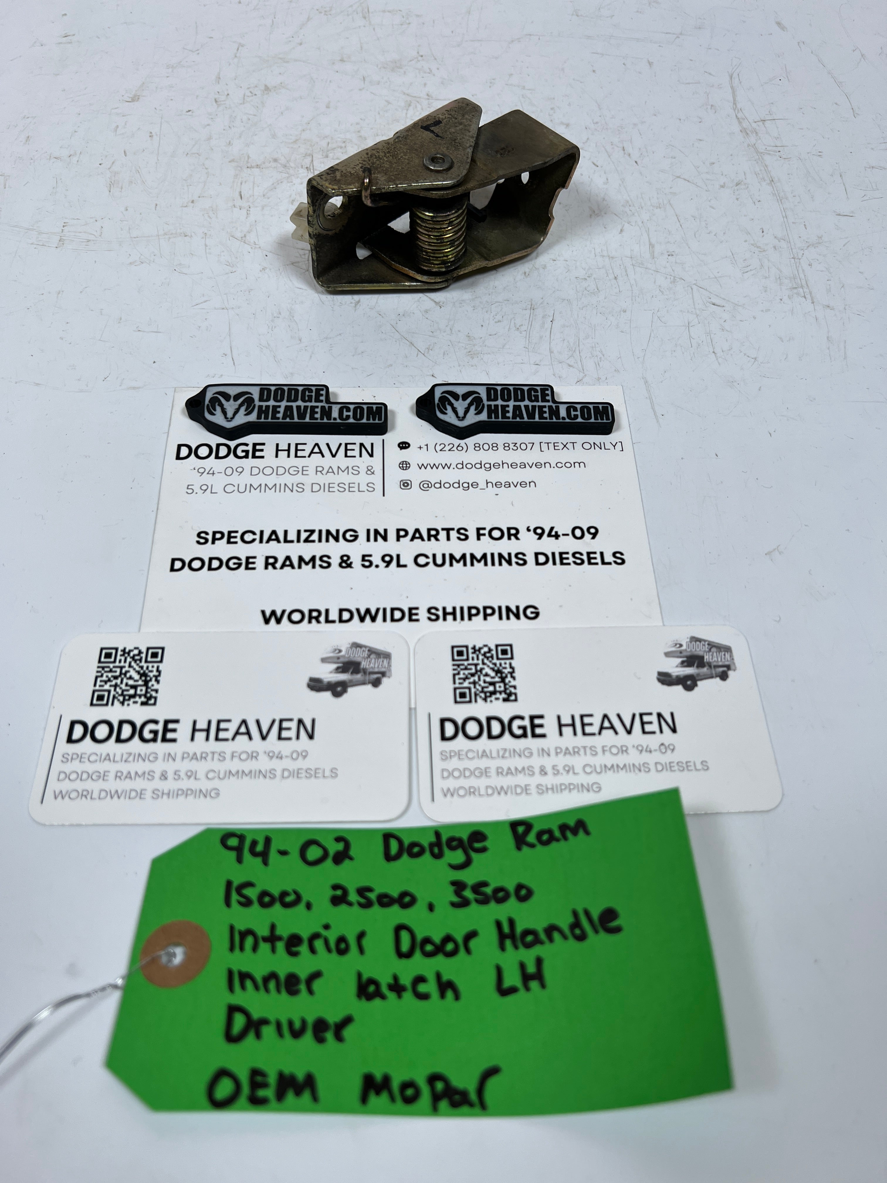 1994-2002 Dodge Ram Interior Inner Door Handle Latch LH Driver