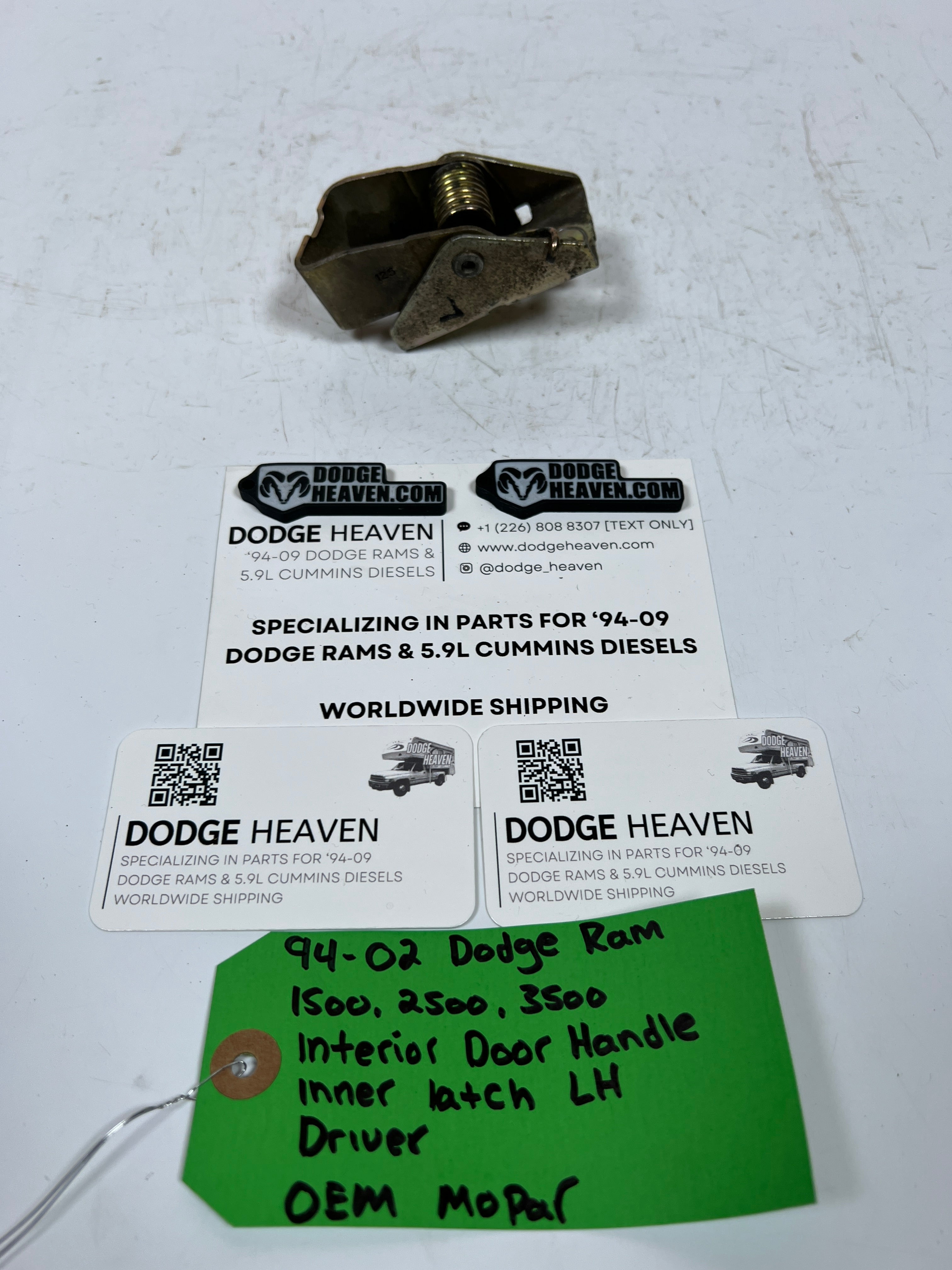 1994-2002 Dodge Ram Interior Inner Door Handle Latch LH Driver