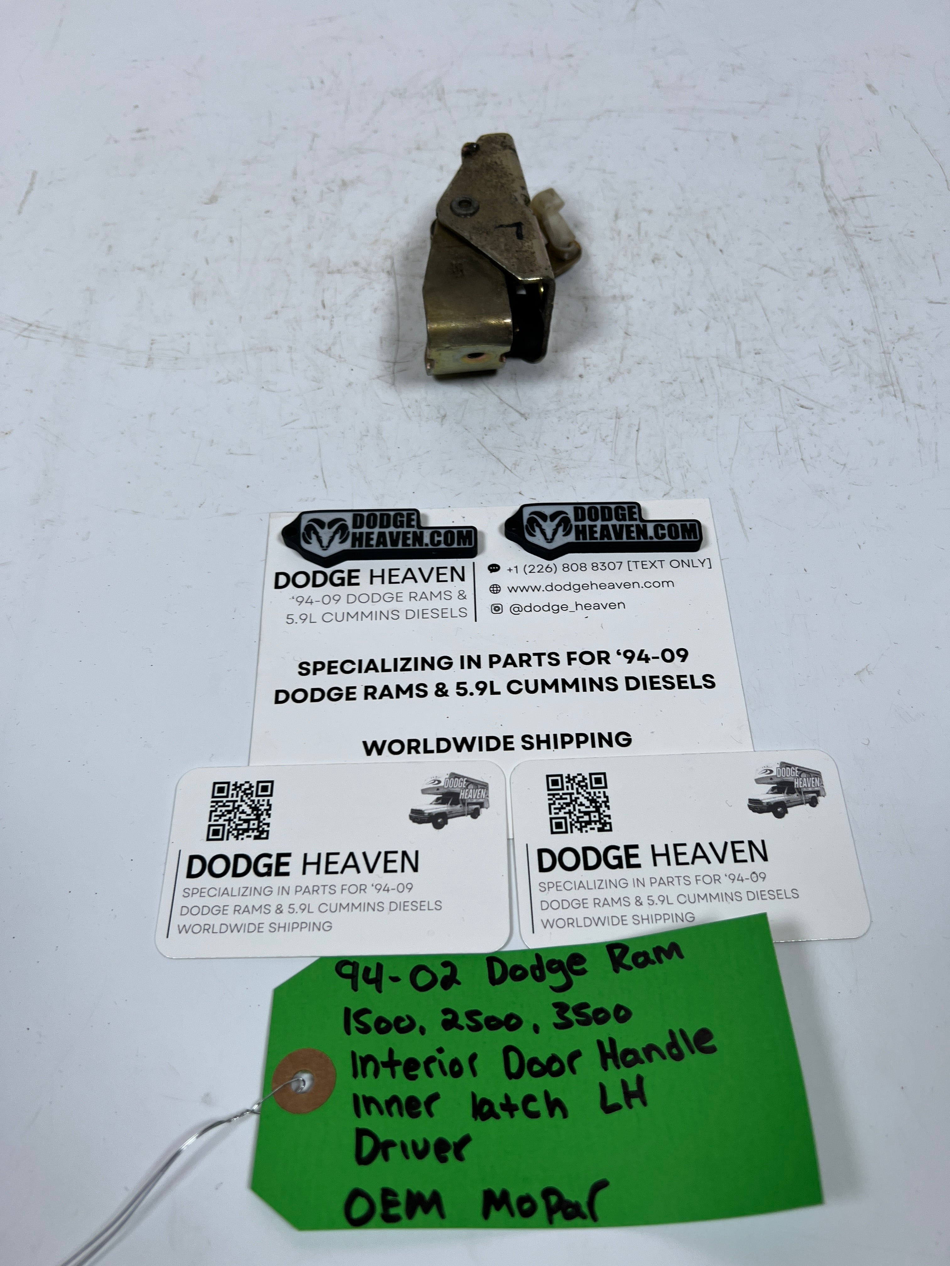 1994-2002 Dodge Ram Interior Inner Door Handle Latch LH Driver