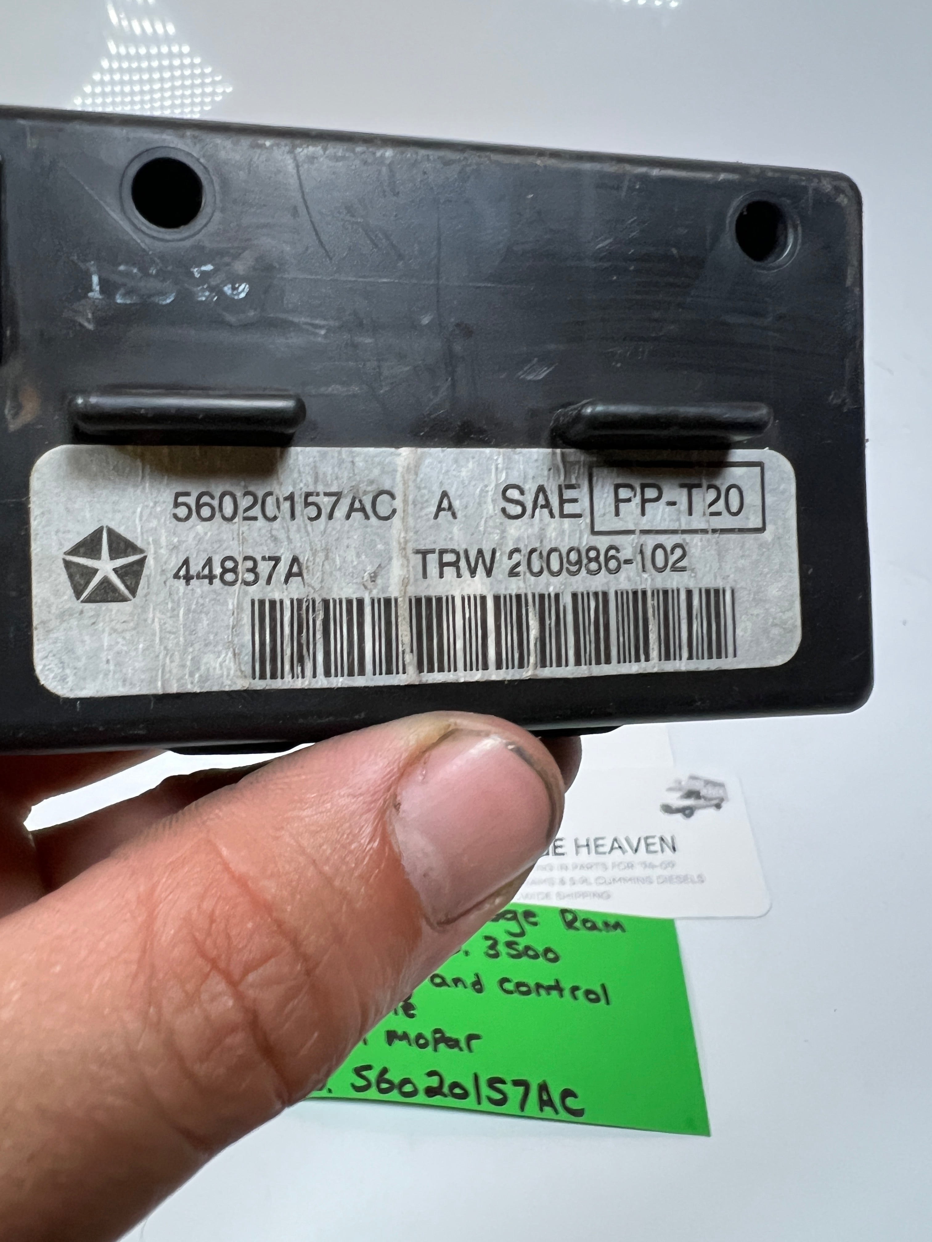1998-2002 Dodge Ram Timing And Control Module OEM Mopar