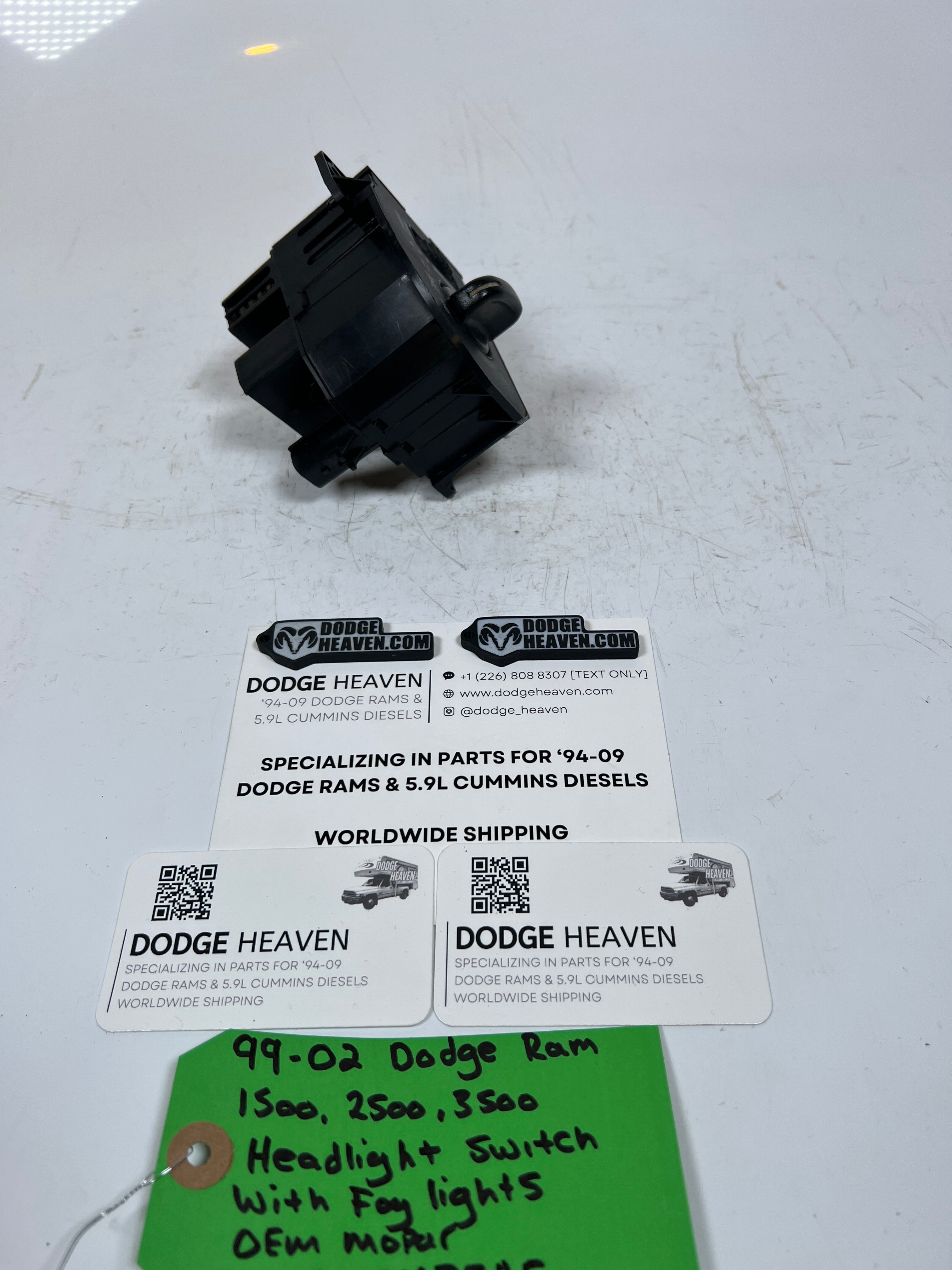 1999-2002 Dodge Ram Headlight Fog Light Cargo Dome Switch