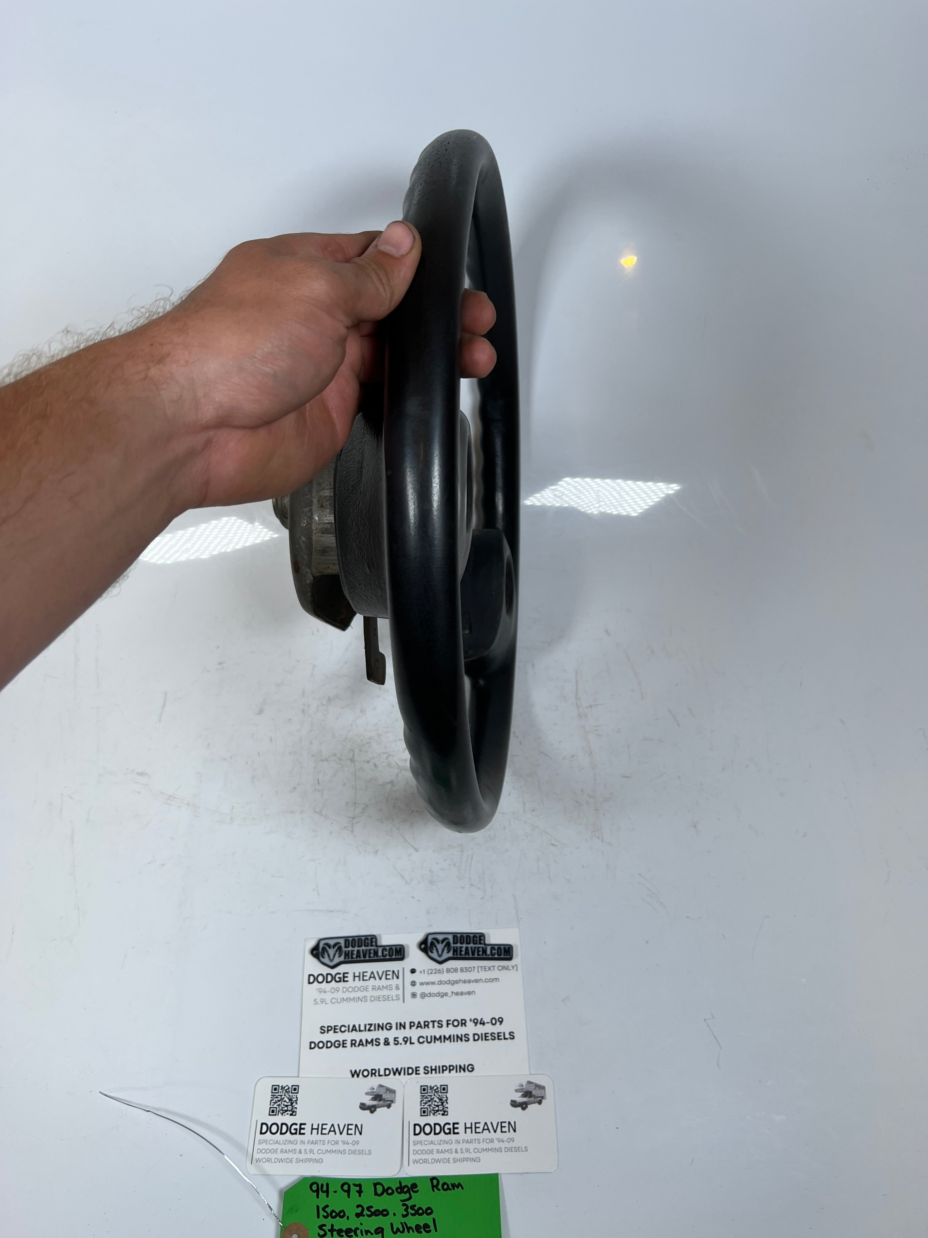 1994-1997 Dodge Ram 1500 2500 3500 Steering Wheel Vinyl Rubber