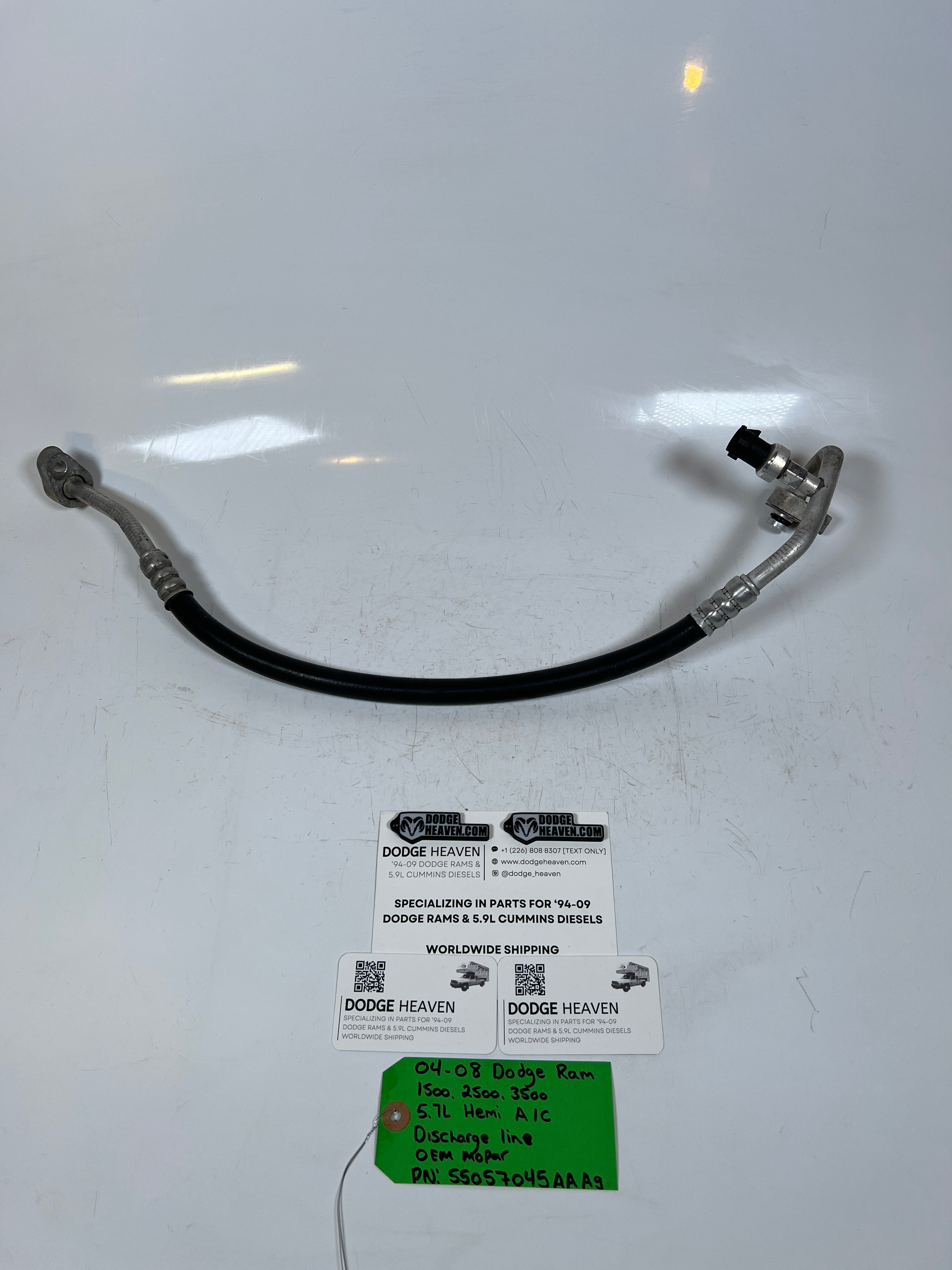 2004-2008 Dodge Ram 1500 2500 3500 5.7L Hemi A/C AC Discharge Line