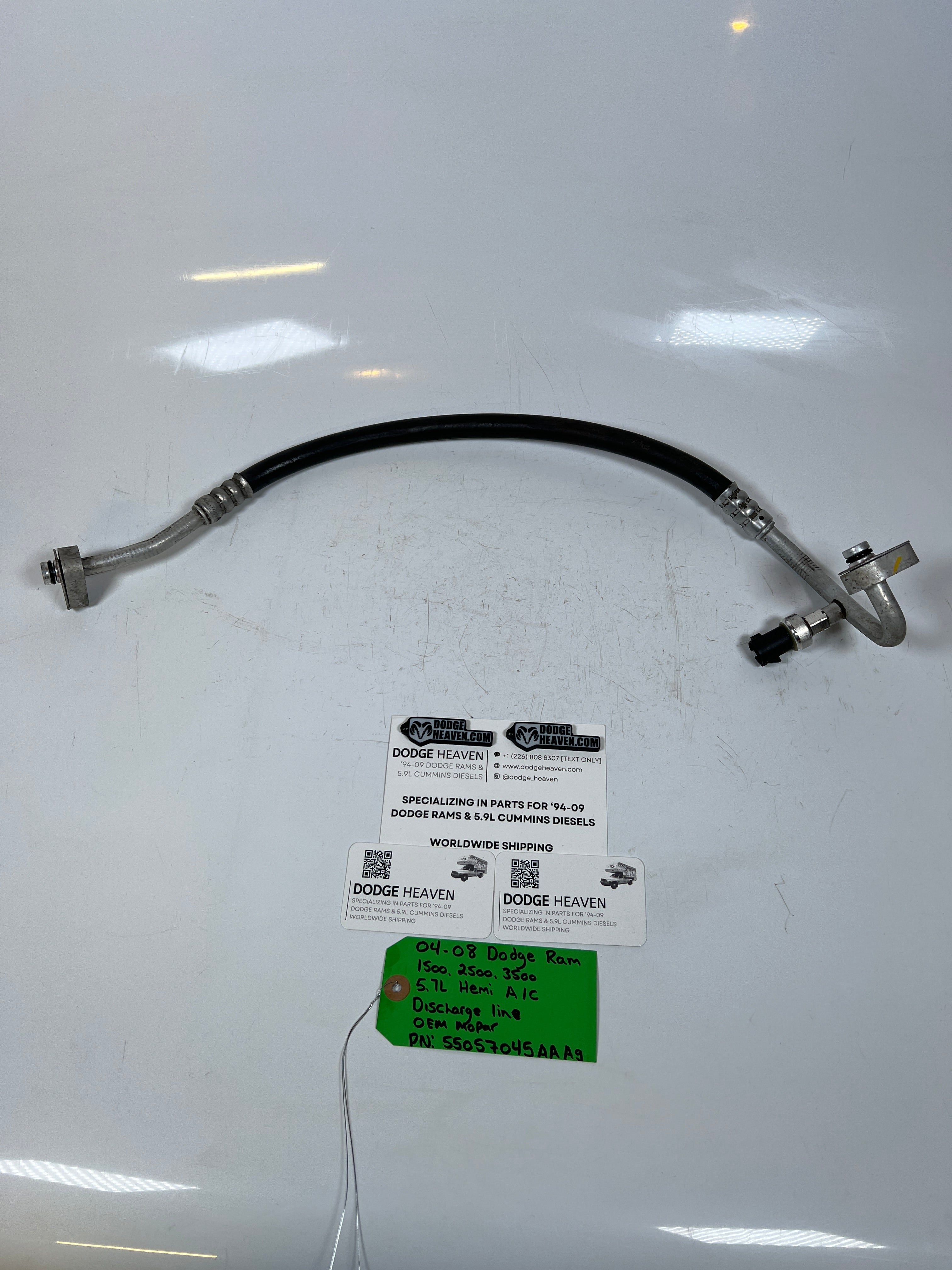 2004-2008 Dodge Ram 1500 2500 3500 5.7L Hemi A/C AC Discharge Line