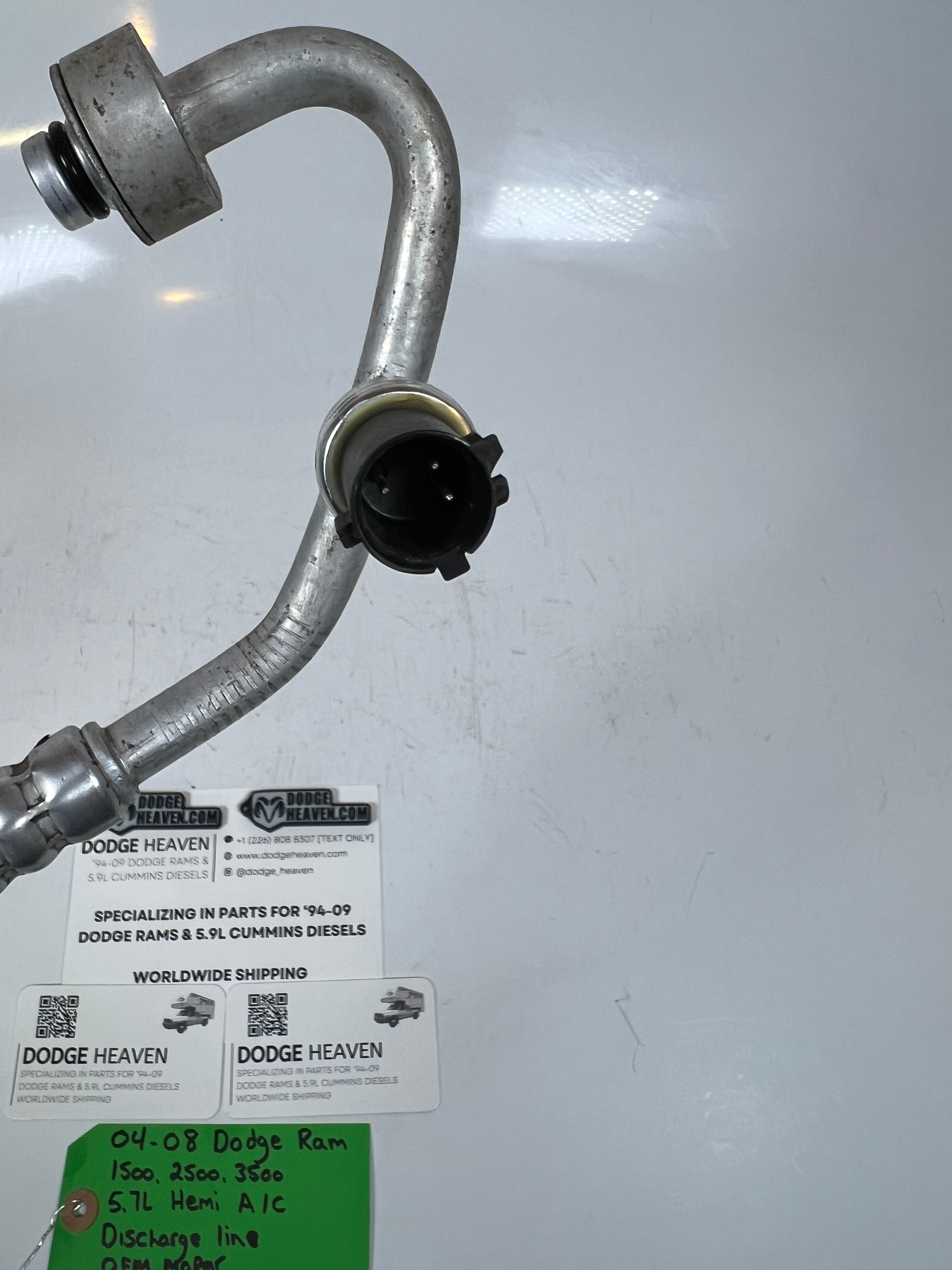 2004-2008 Dodge Ram 1500 2500 3500 5.7L Hemi A/C AC Discharge Line