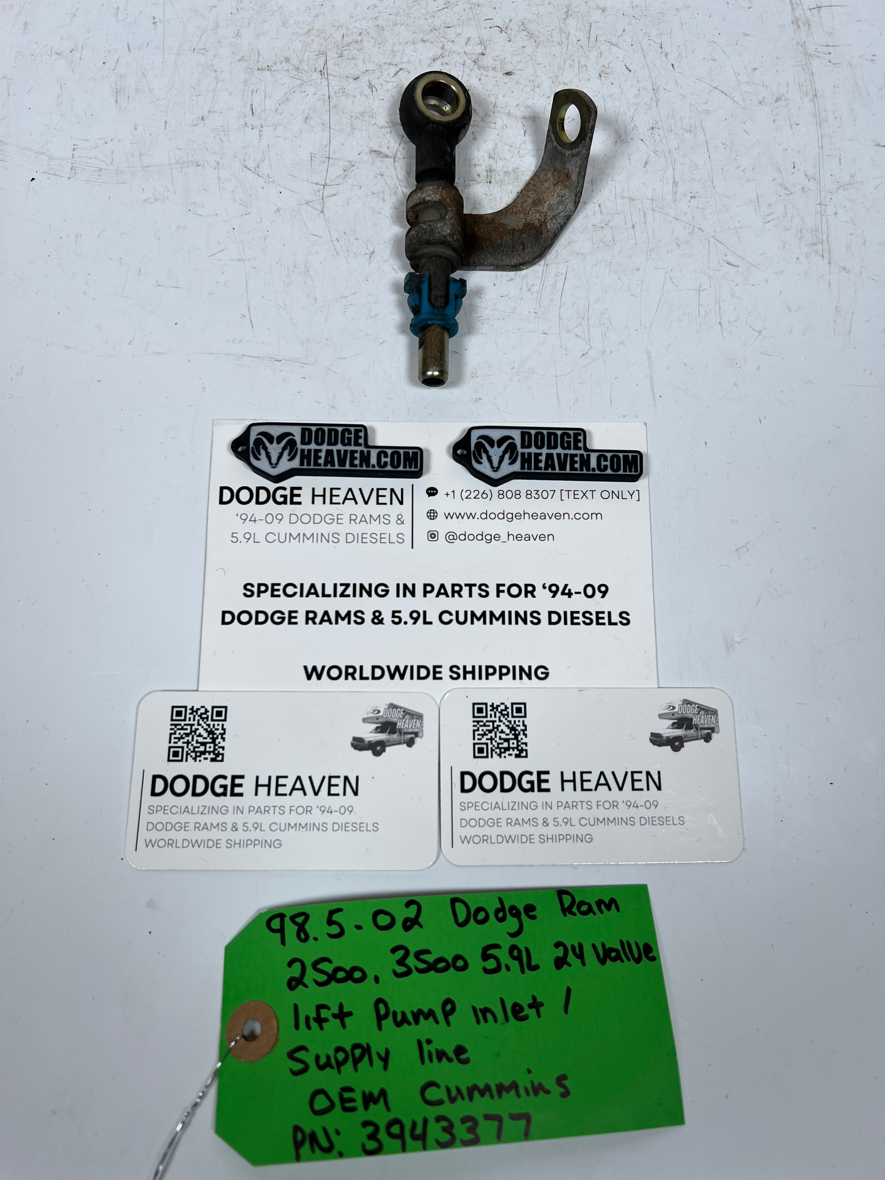 1998.5-2002 Dodge Ram 24 Valve 5.9L Cummins Lift Pump Supply Fuel Line