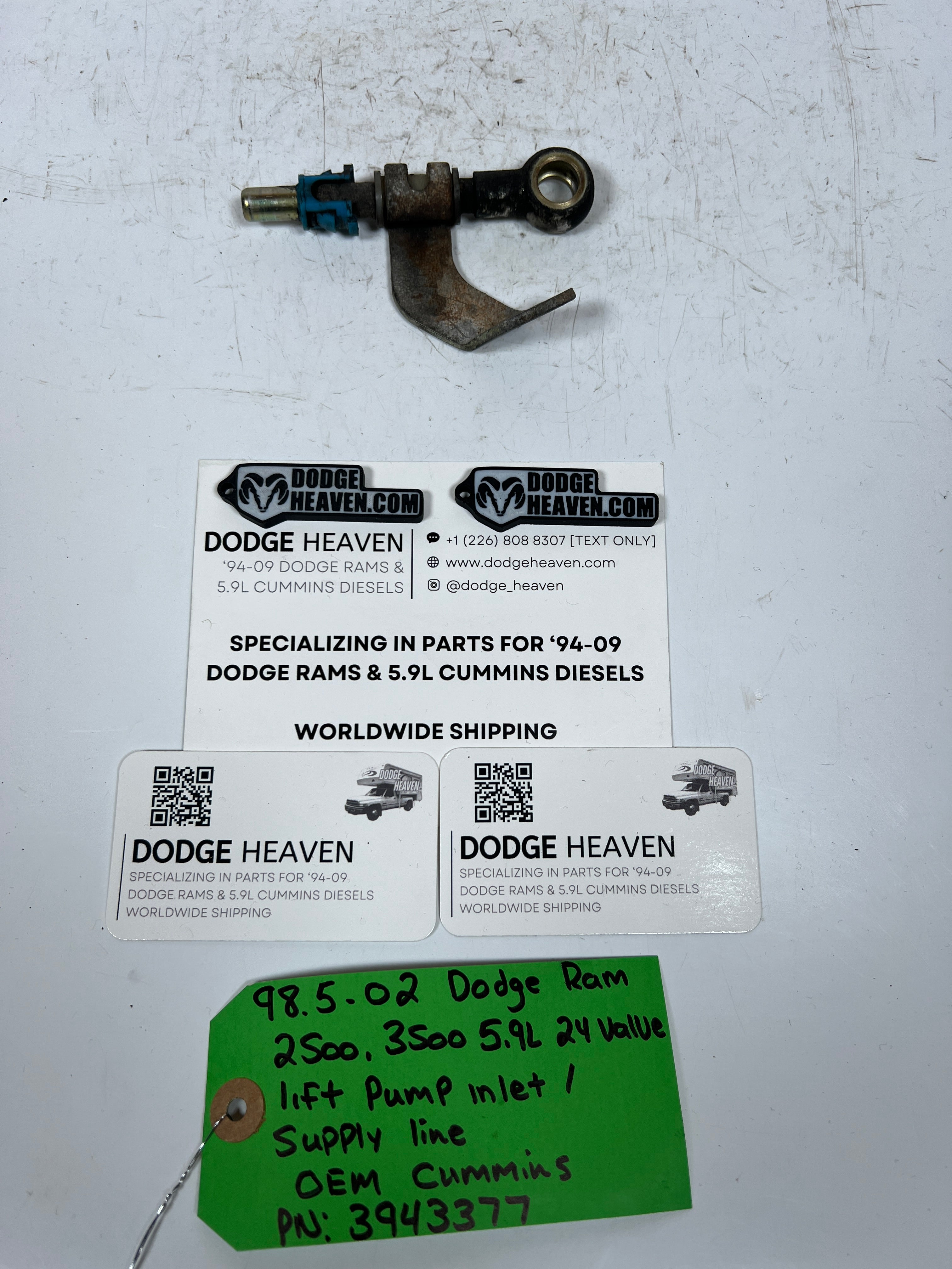 1998.5-2002 Dodge Ram 24 Valve 5.9L Cummins Lift Pump Supply Fuel Line