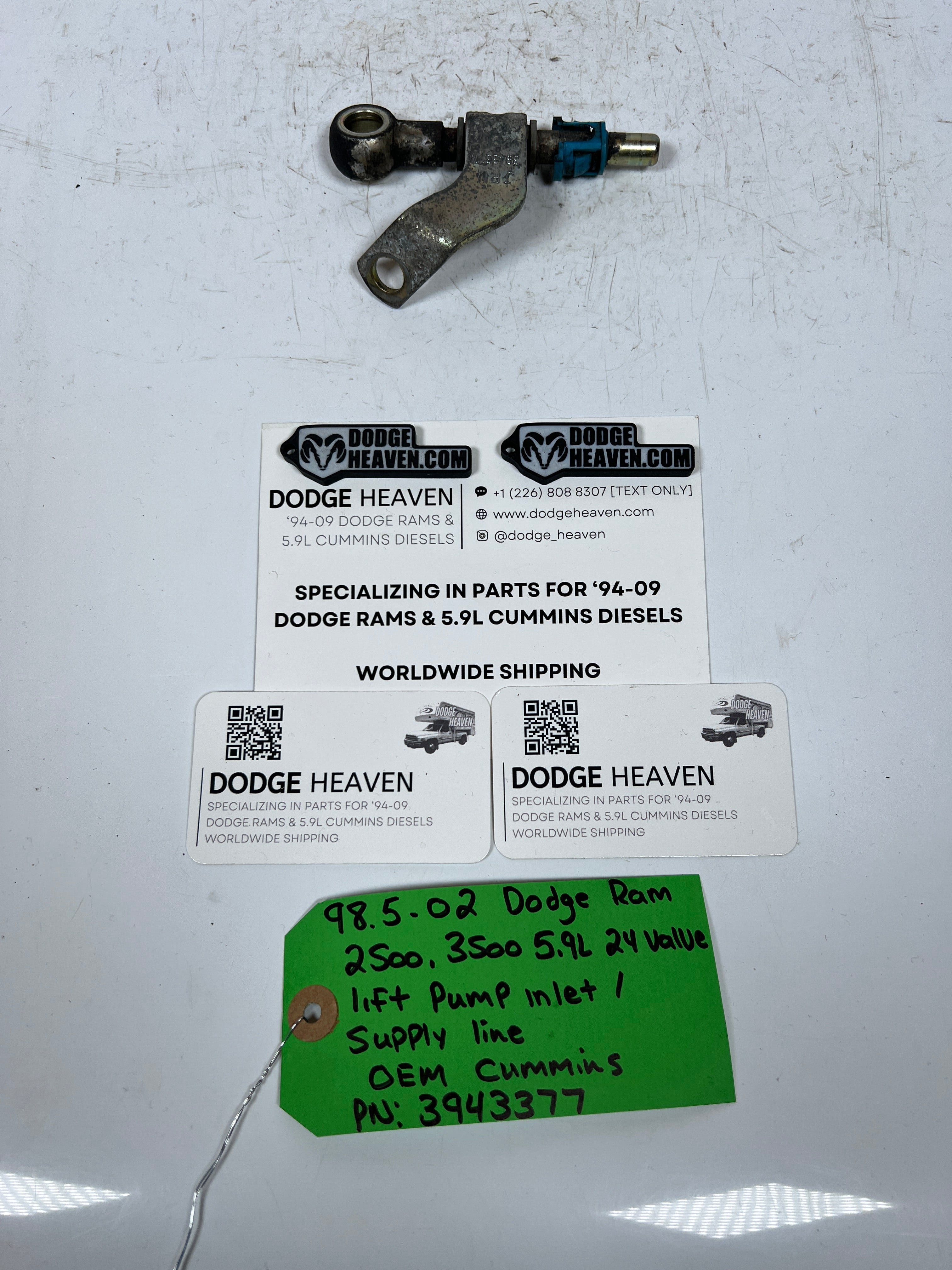1998.5-2002 Dodge Ram 24 Valve 5.9L Cummins Lift Pump Supply Fuel Line