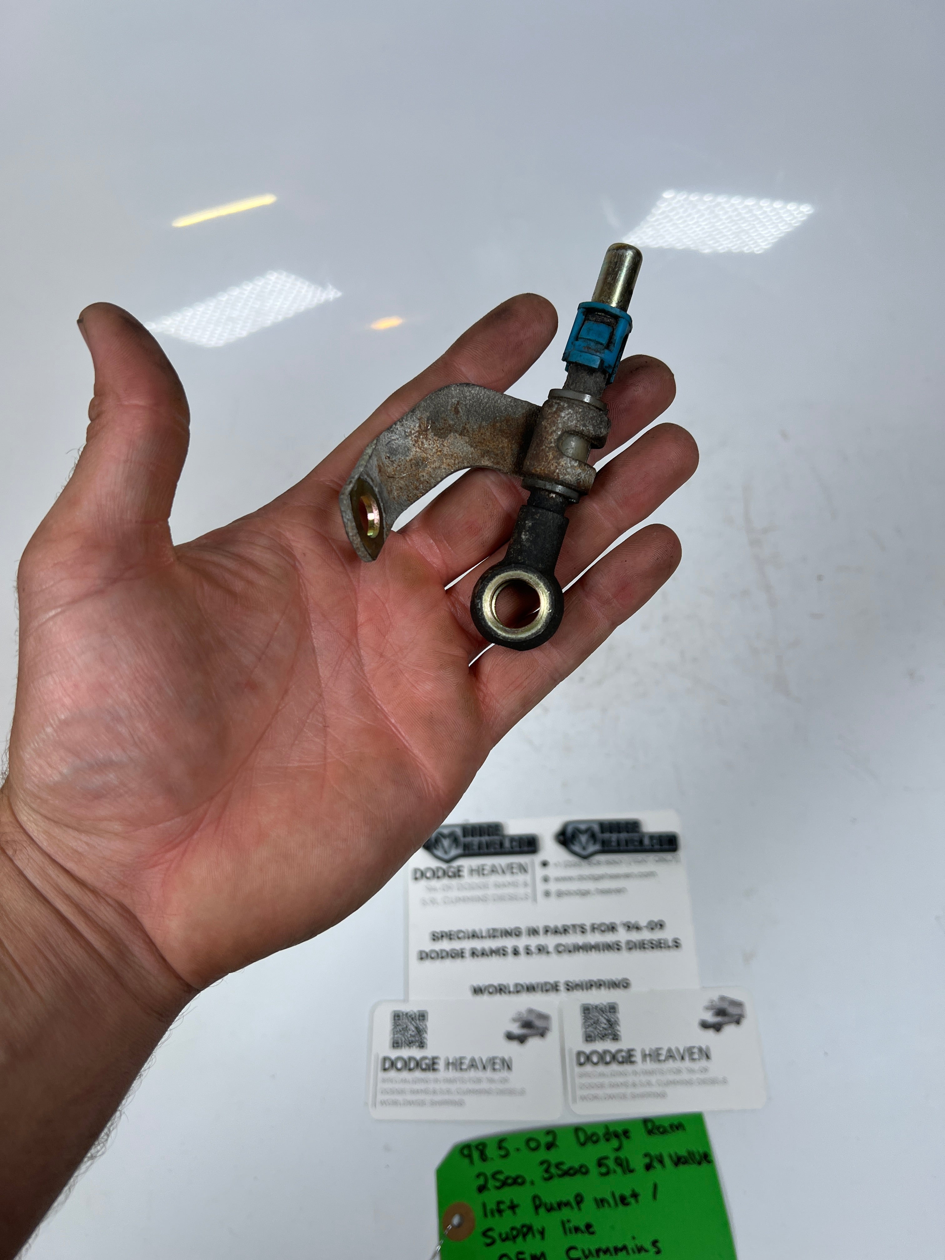 1998.5-2002 Dodge Ram 24 Valve 5.9L Cummins Lift Pump Supply Fuel Line