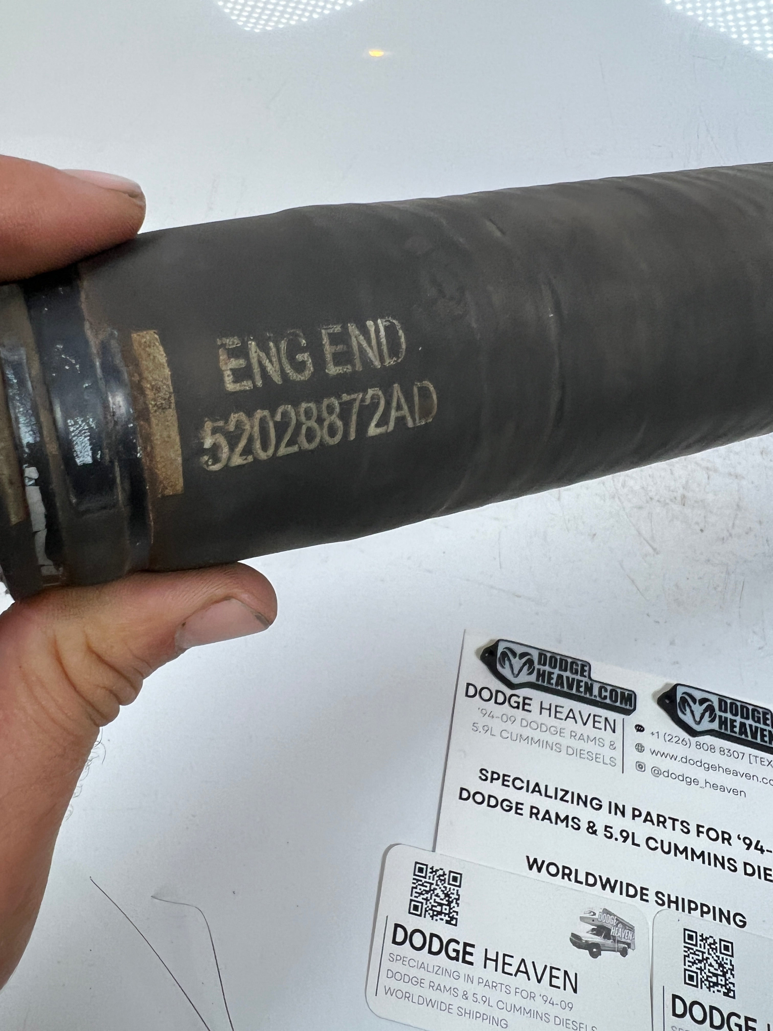 2003-2010 Dodge Ram 5.9L / 6.7L Cummins Upper Radiator Coolant Hose