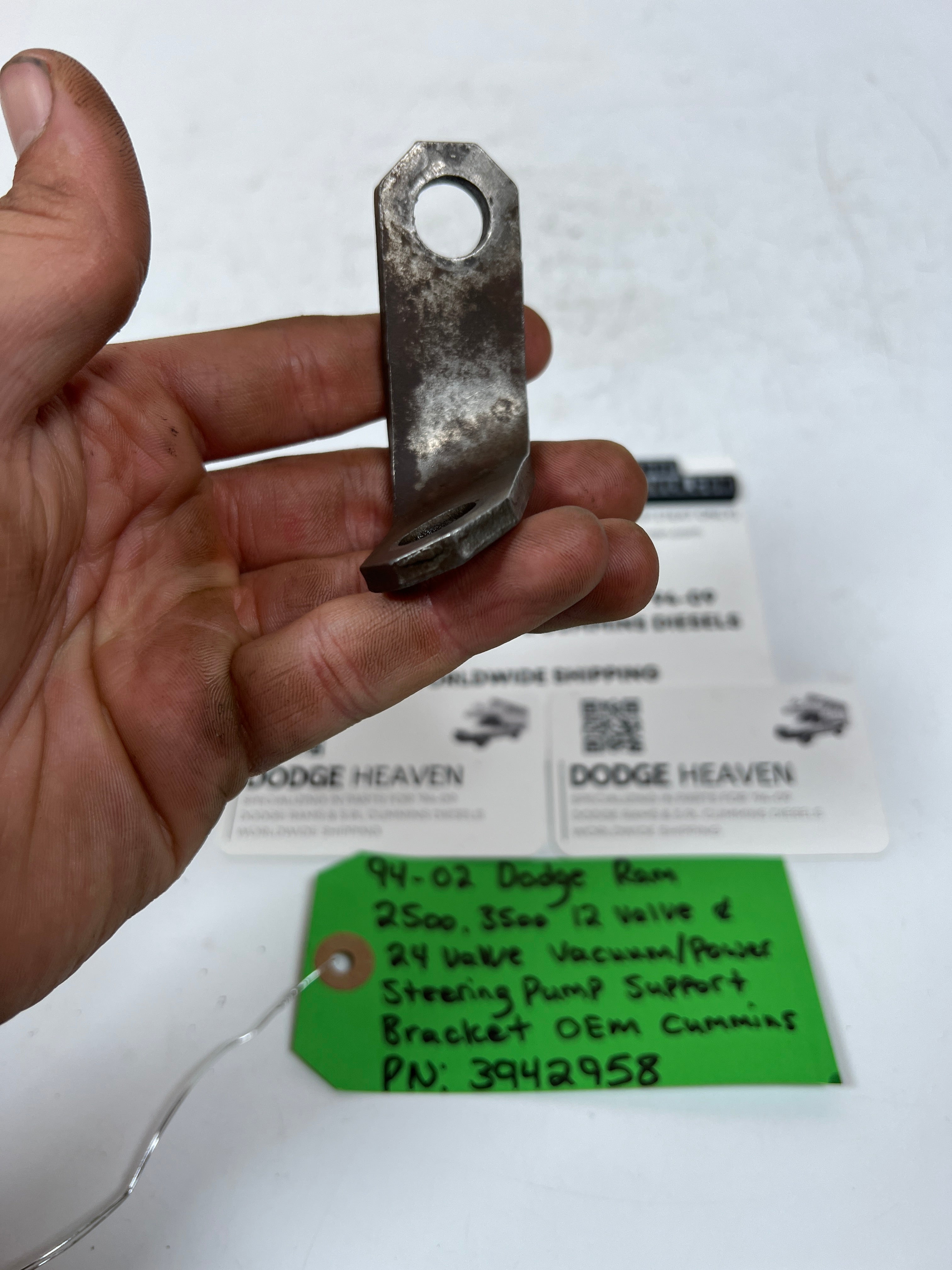 1994-2002 Dodge Ram 5.9L Cummins Vacuum Power Steering Pump Support Bracket