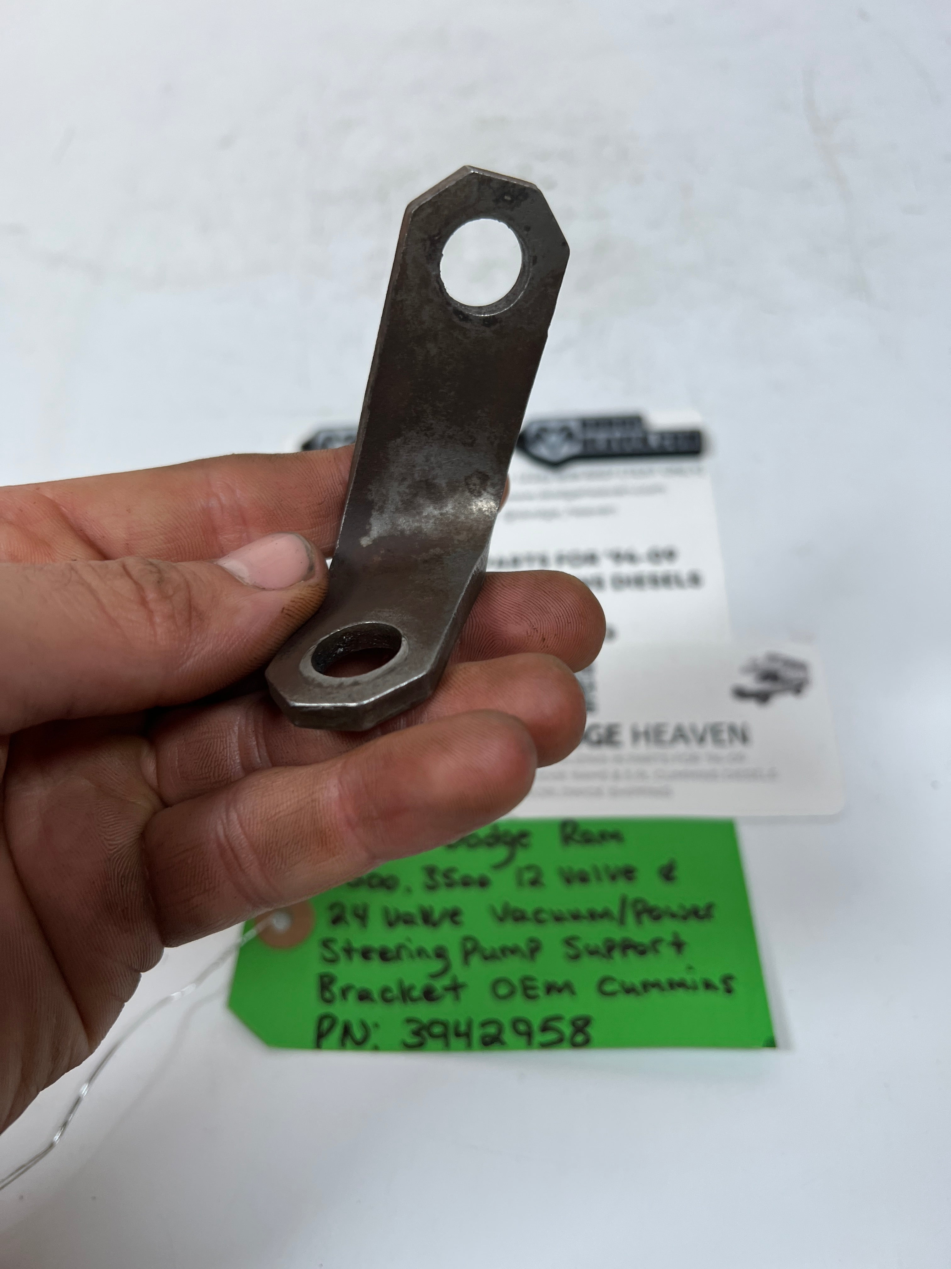 1994-2002 Dodge Ram 5.9L Cummins Vacuum Power Steering Pump Support Bracket