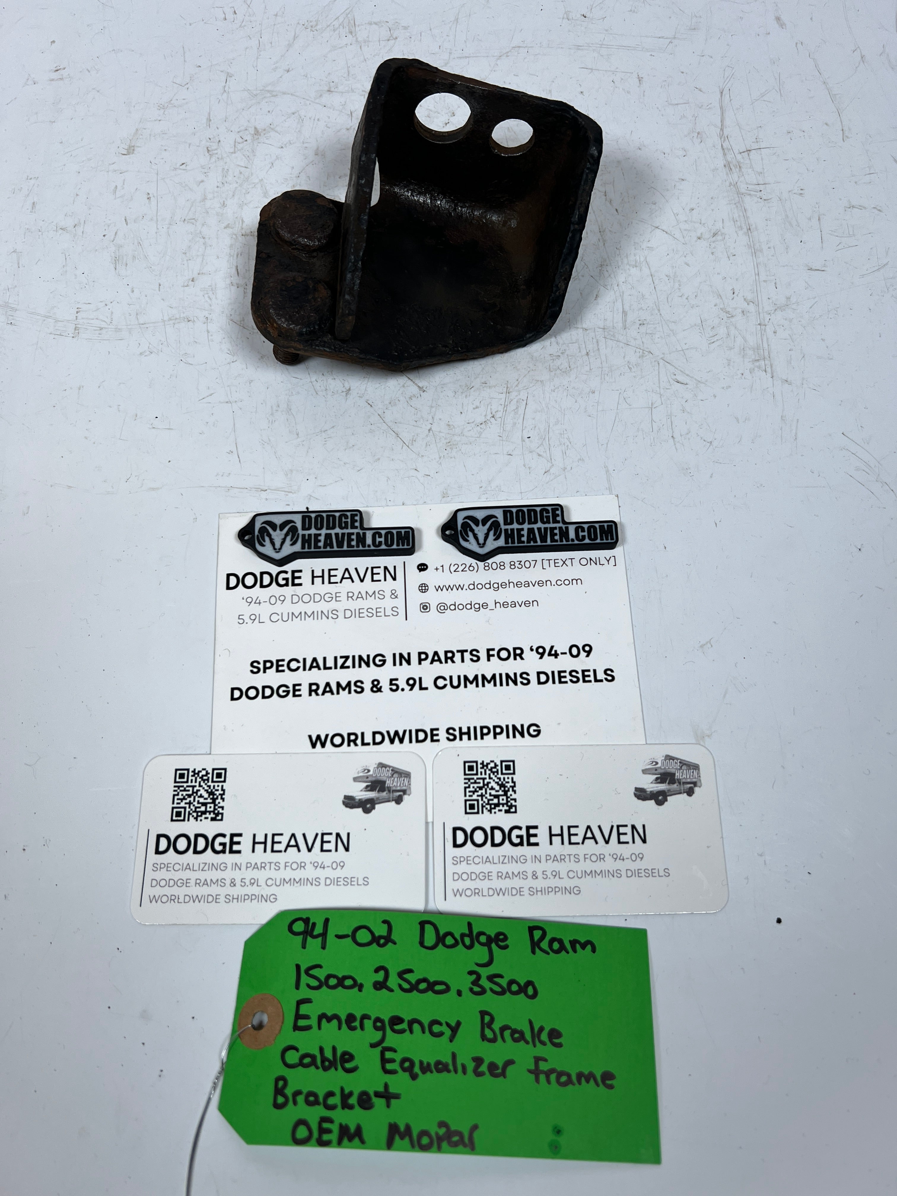 1994-2002 Dodge Ram 1500-3500 Emergency Brake Cable Equalizer Frame Bracket