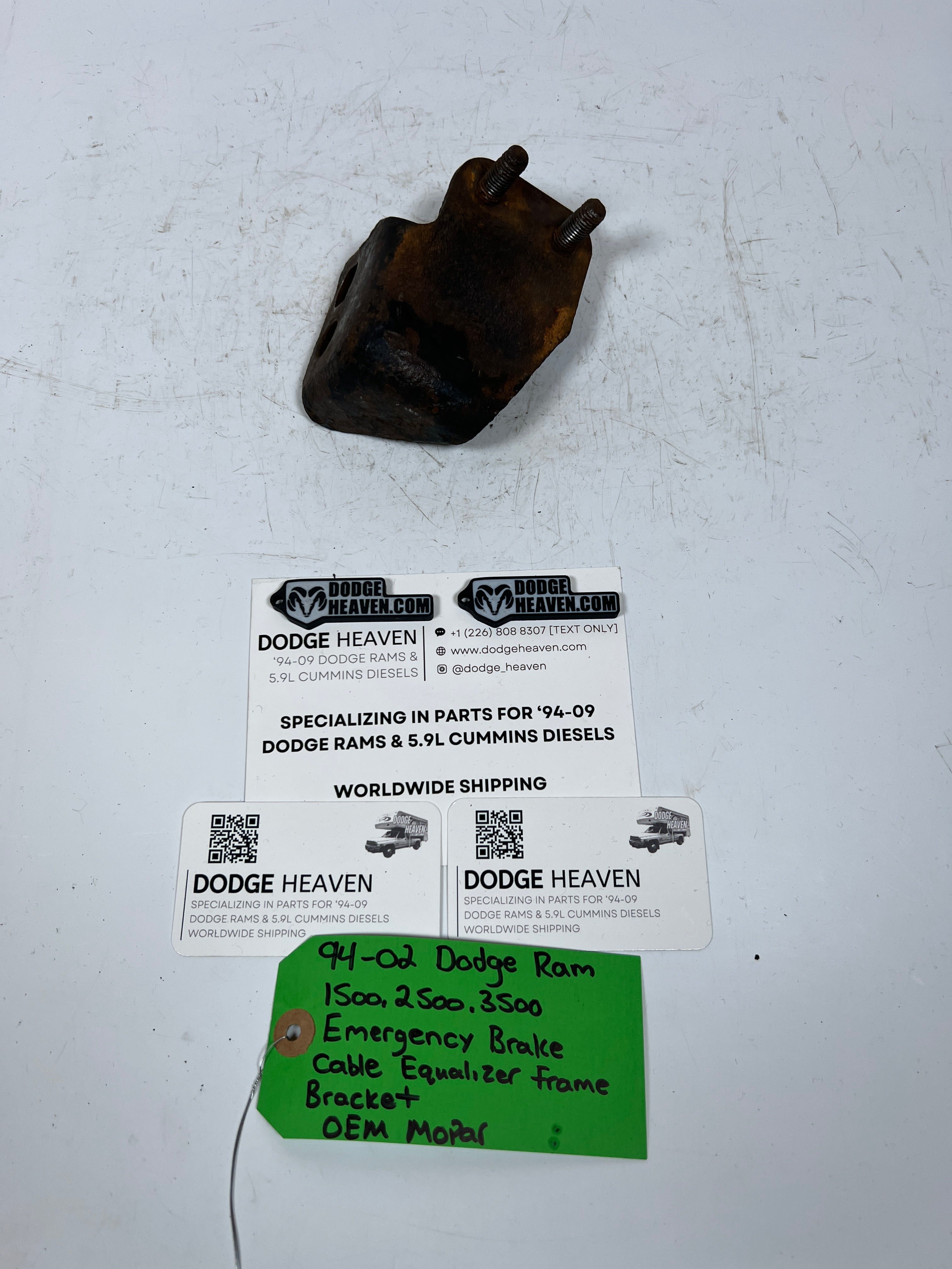 1994-2002 Dodge Ram 1500-3500 Emergency Brake Cable Equalizer Frame Bracket