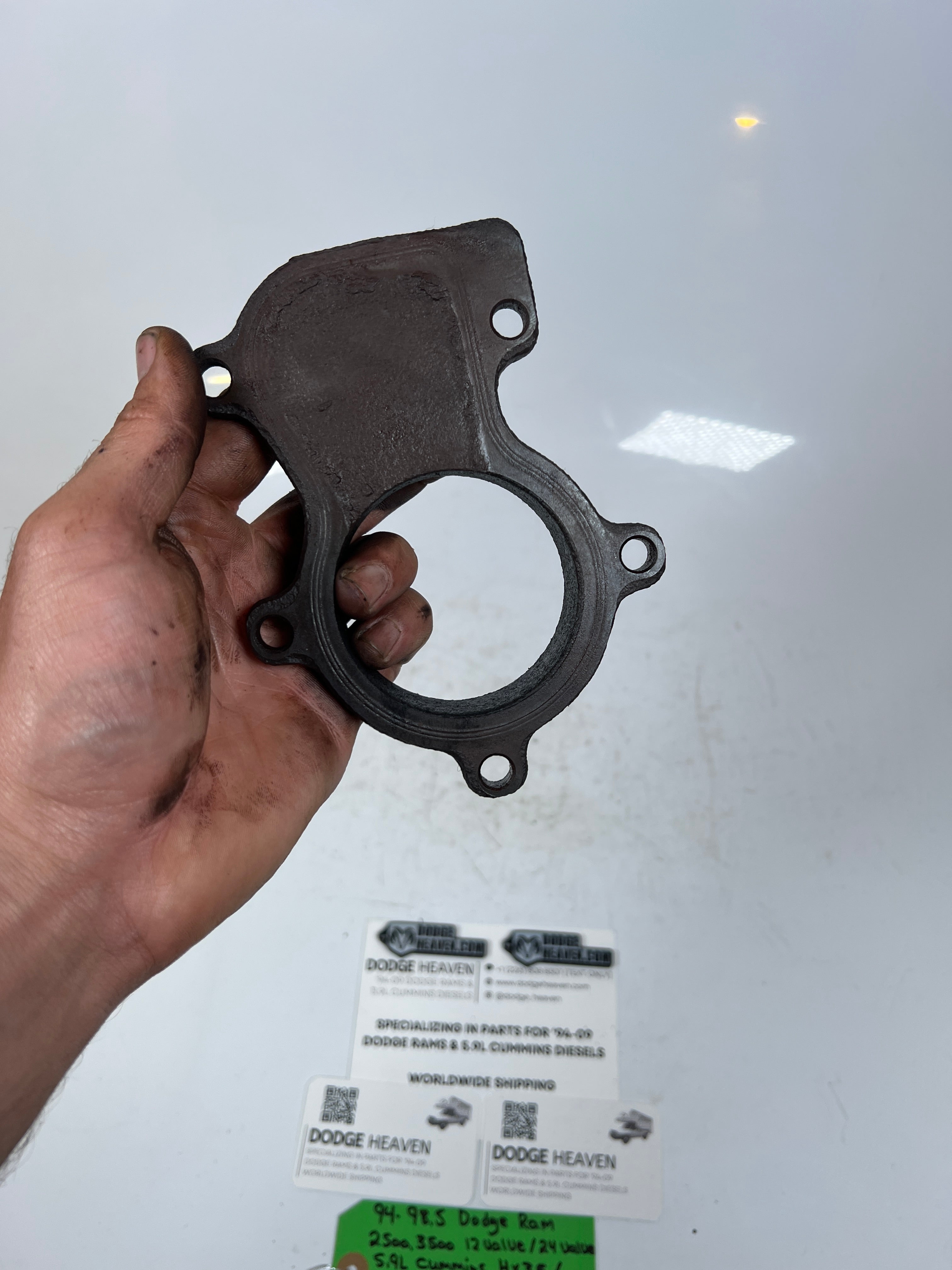 1994-1998.5 Dodge Ram 5.9L Cummins HX35W HX35 Turbo Exhaust Flange