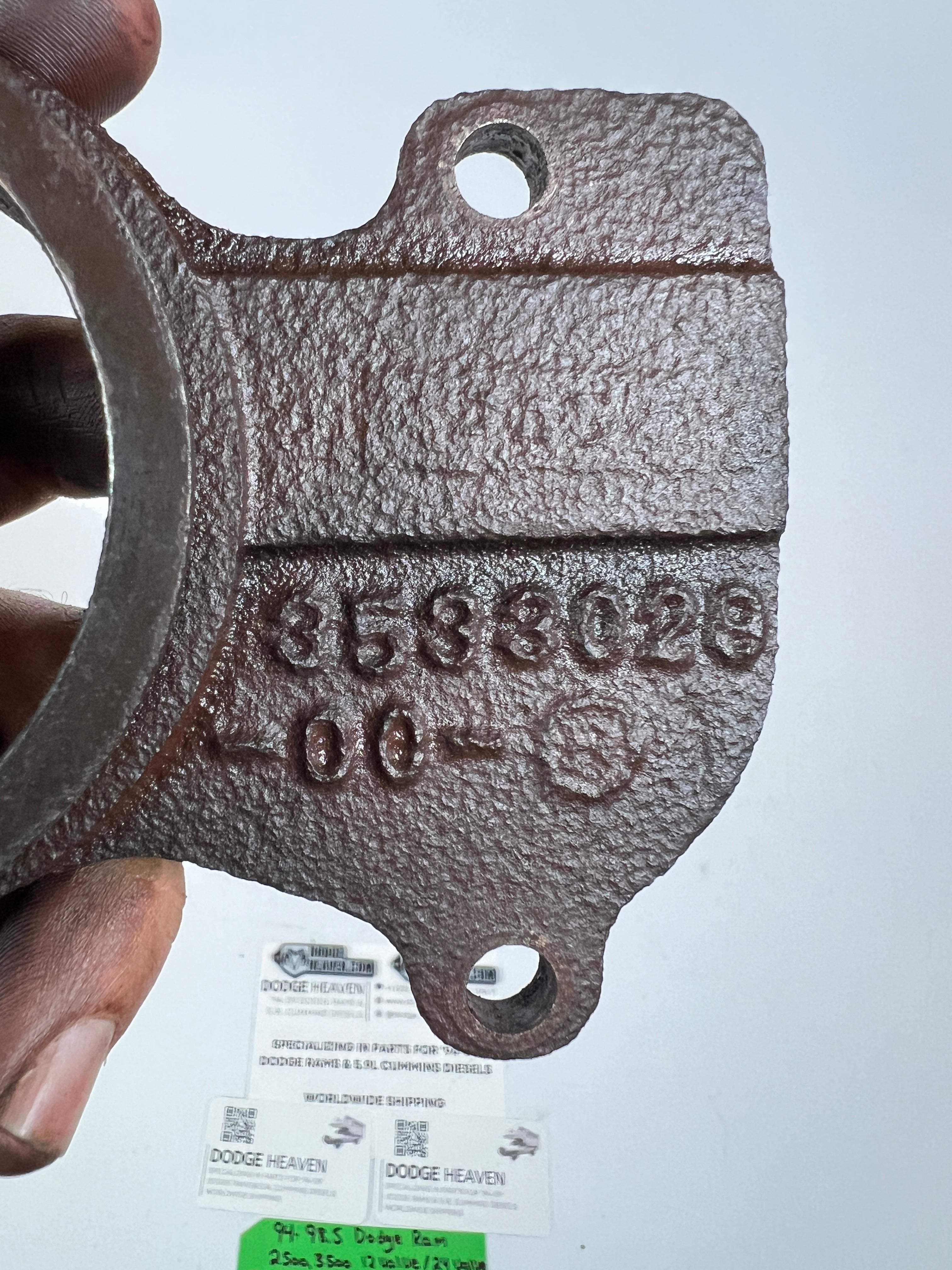 1994-1998.5 Dodge Ram 5.9L Cummins HX35W HX35 Turbo Exhaust Flange