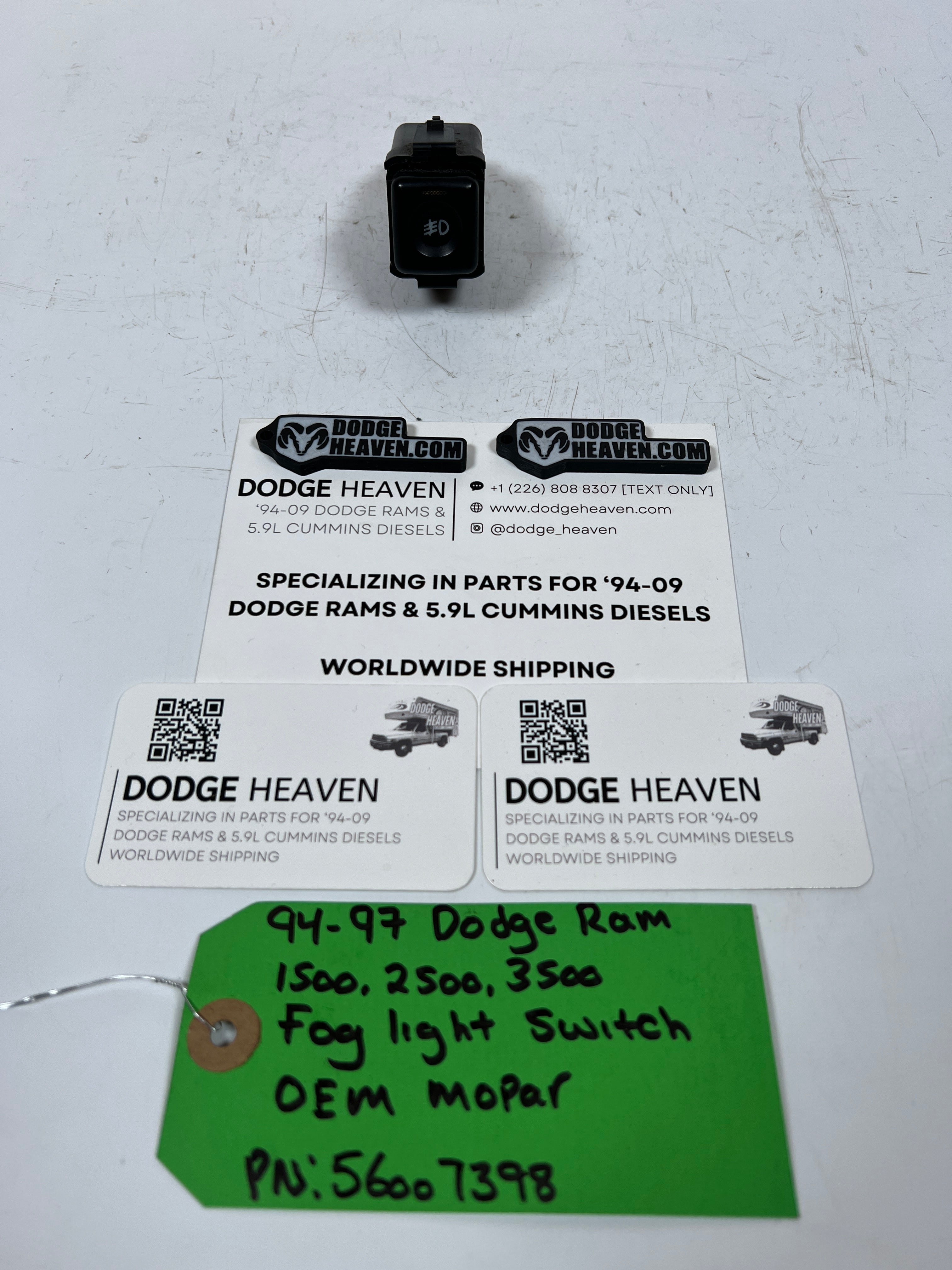 1994-1997 Dodge Ram 1500-3500 Fog Light Switch