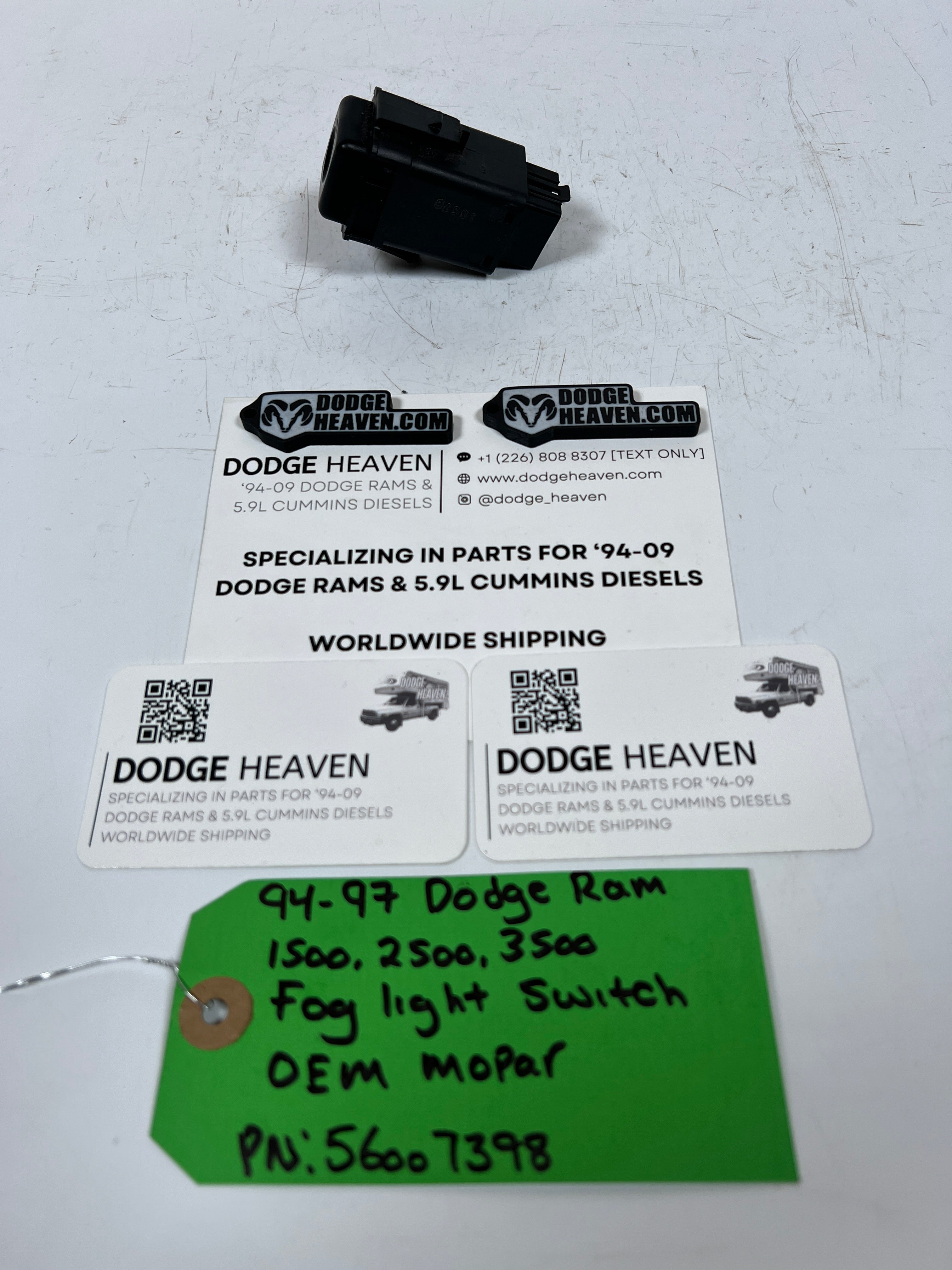 1994-1997 Dodge Ram 1500-3500 Fog Light Switch