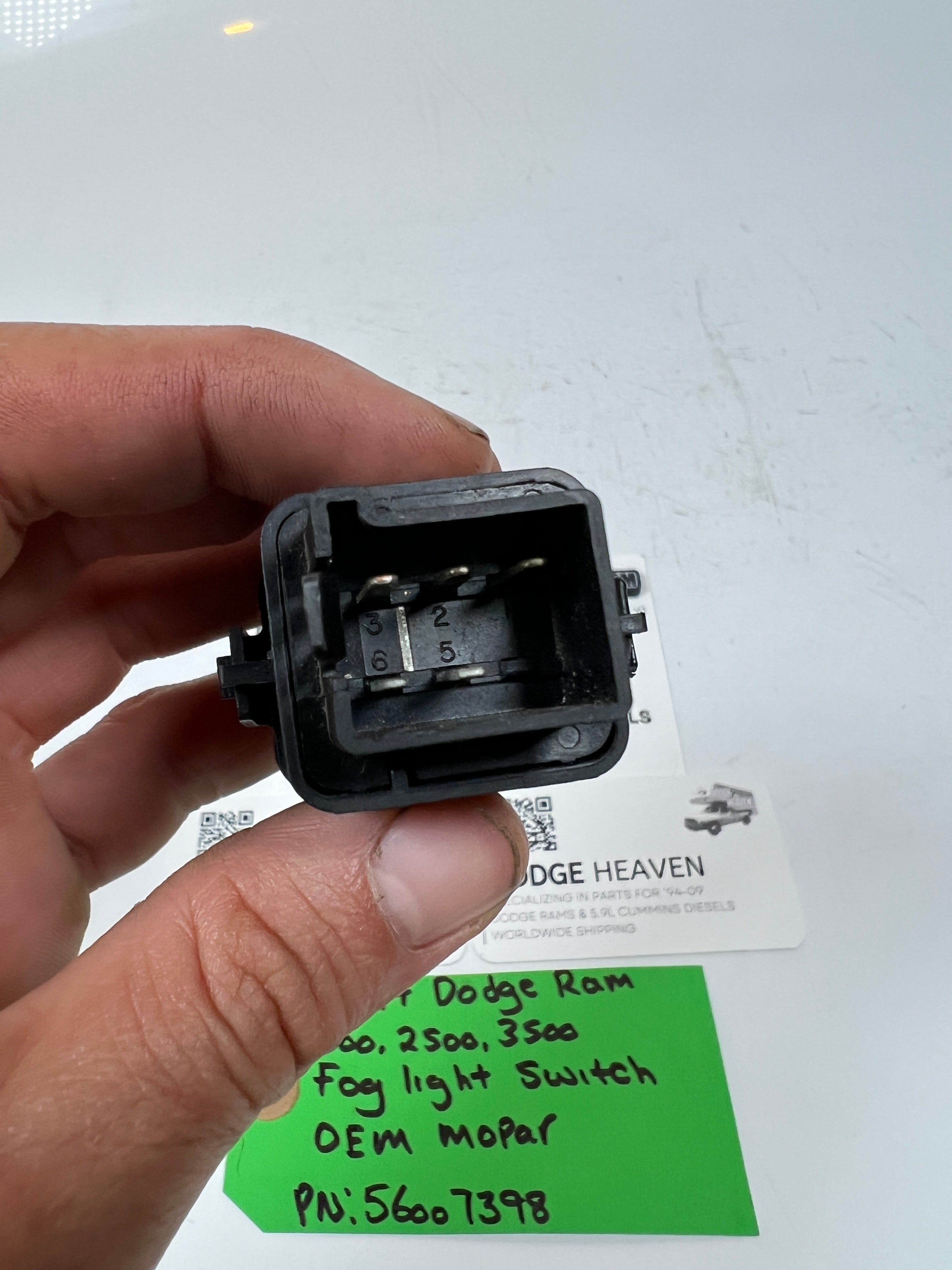 1994-1997 Dodge Ram 1500-3500 Fog Light Switch