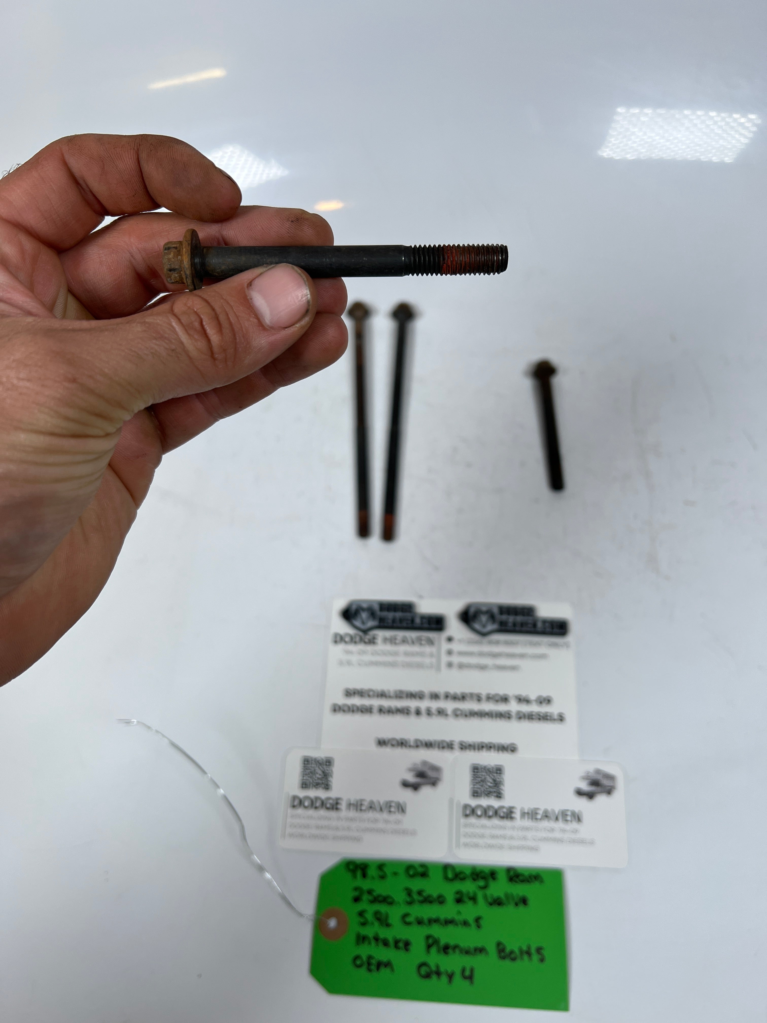 1998.5-2002 Dodge Ram 24 Valve 5.9L Cummins Intake Plenum Bolts QTY 4