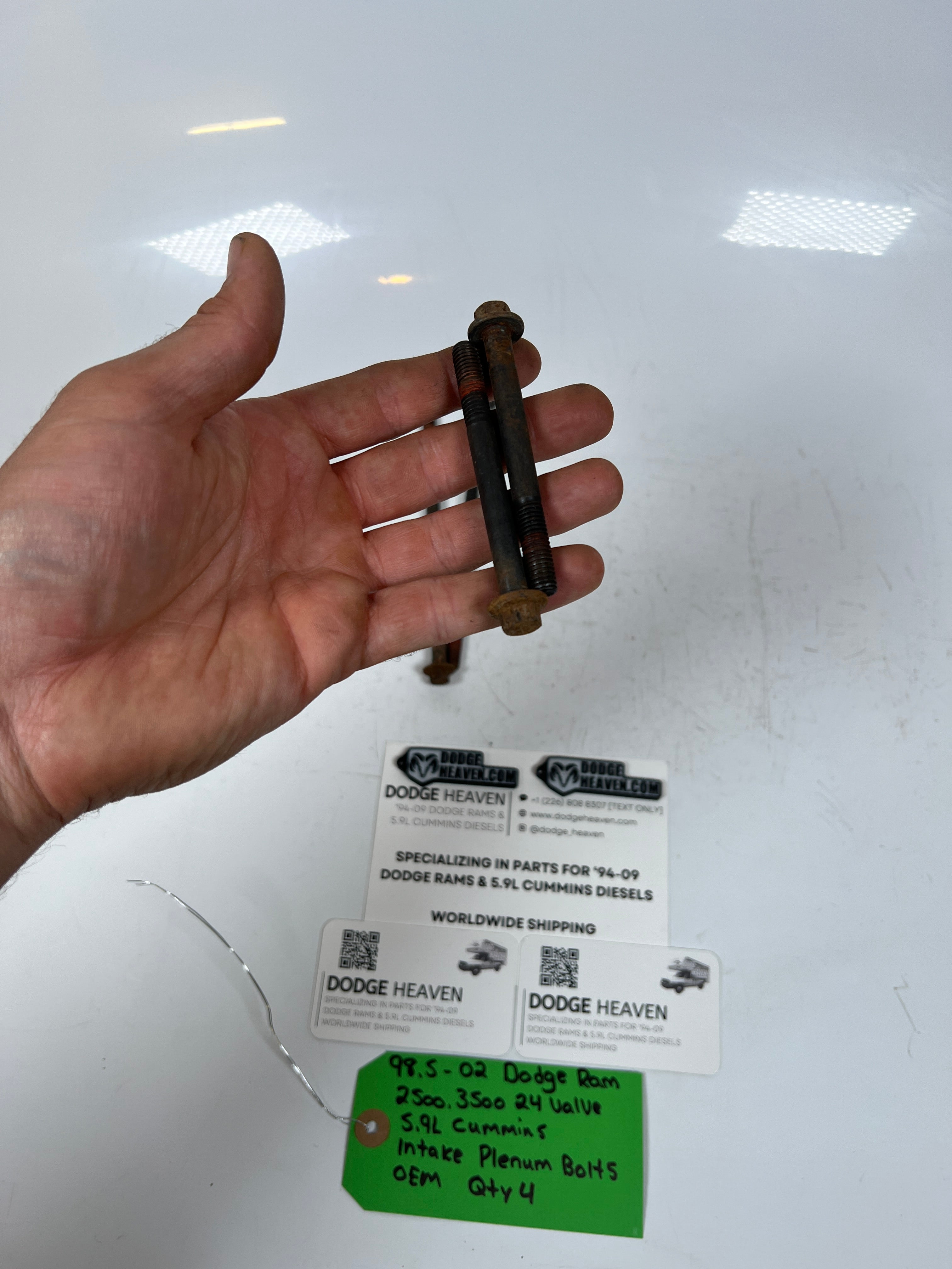 1998.5-2002 Dodge Ram 24 Valve 5.9L Cummins Intake Plenum Bolts QTY 4