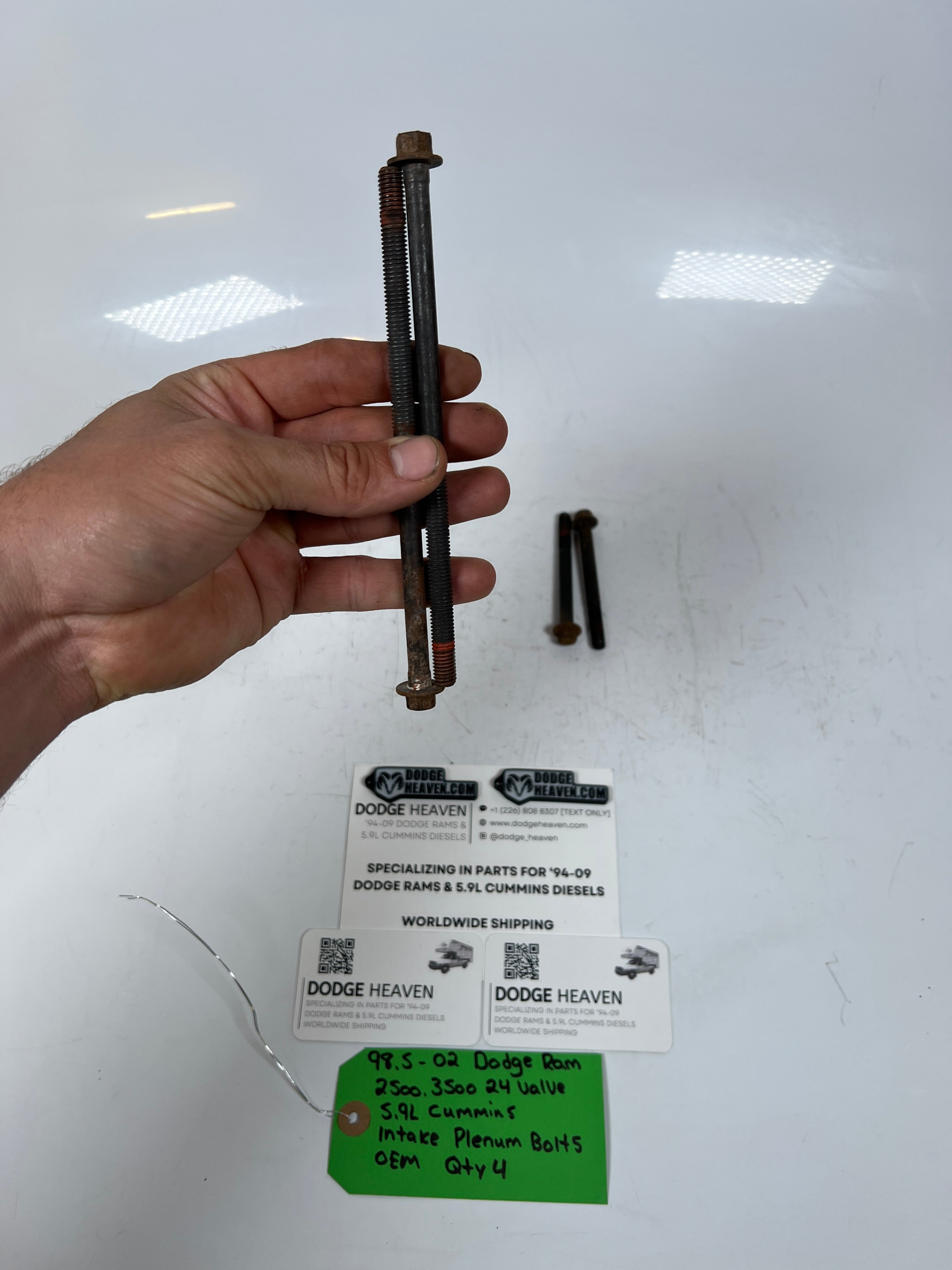 1998.5-2002 Dodge Ram 24 Valve 5.9L Cummins Intake Plenum Bolts QTY 4